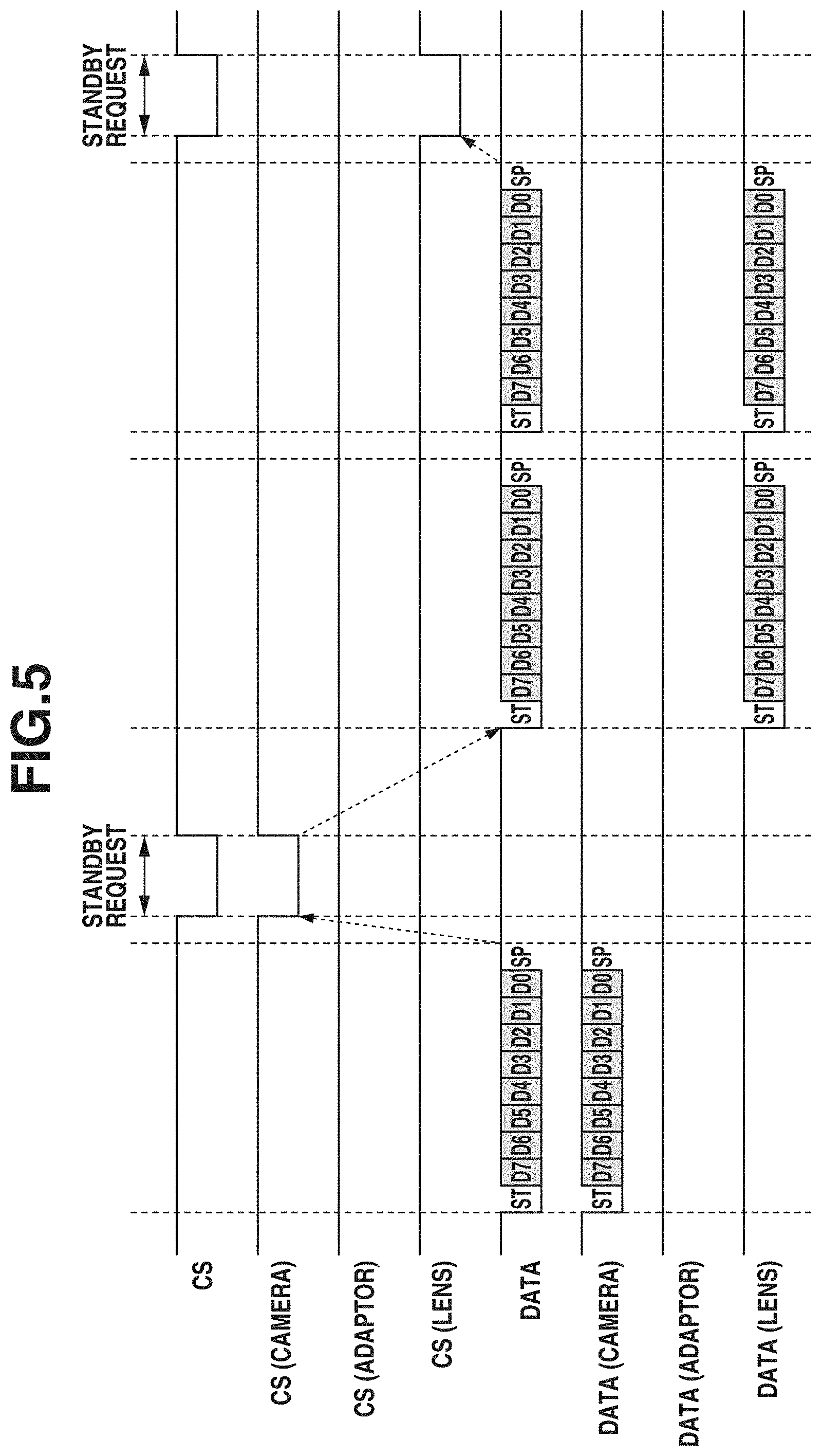 Patent US11778314 Figure 5 – Imaging apparatus, accessory apparatus, and methods for controlling same