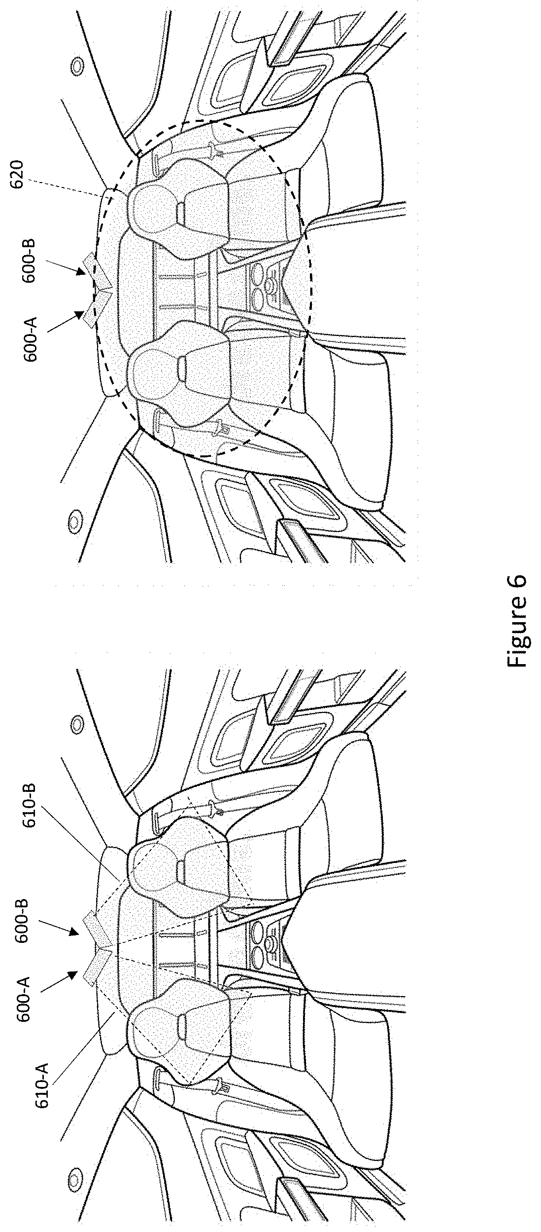 Patent US11778315 Figure 6 – Vehicle occupant monitoring system including an image acquisition device with a rolling shutter image sensor