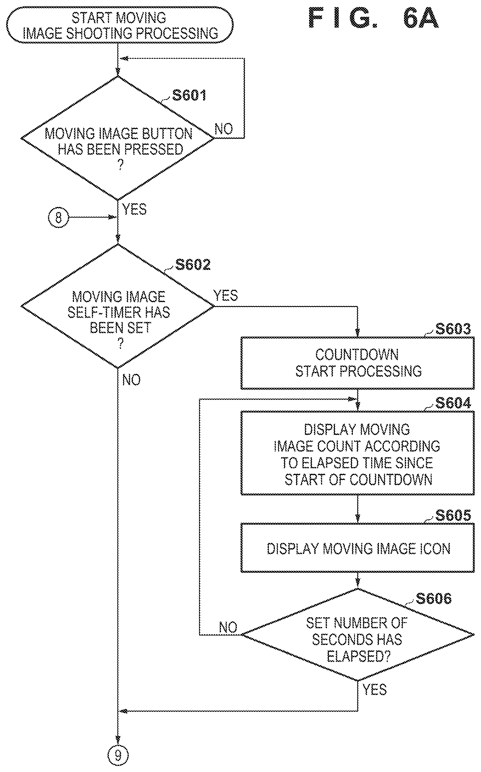 Patent US11778319 Figure 9 – Image capturing apparatus that can distribute recorded content at a set time, and control method and non-transitory computer-readable storage medium