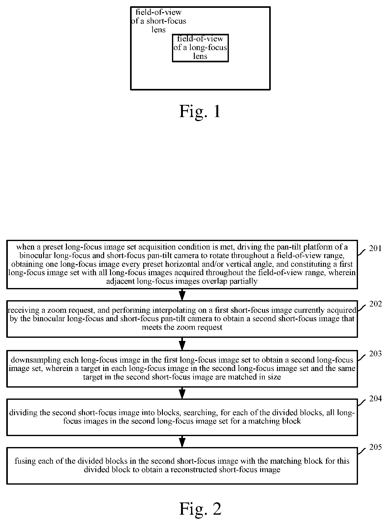 Patent US11778327 Figure 1 – Image reconstruction method and device