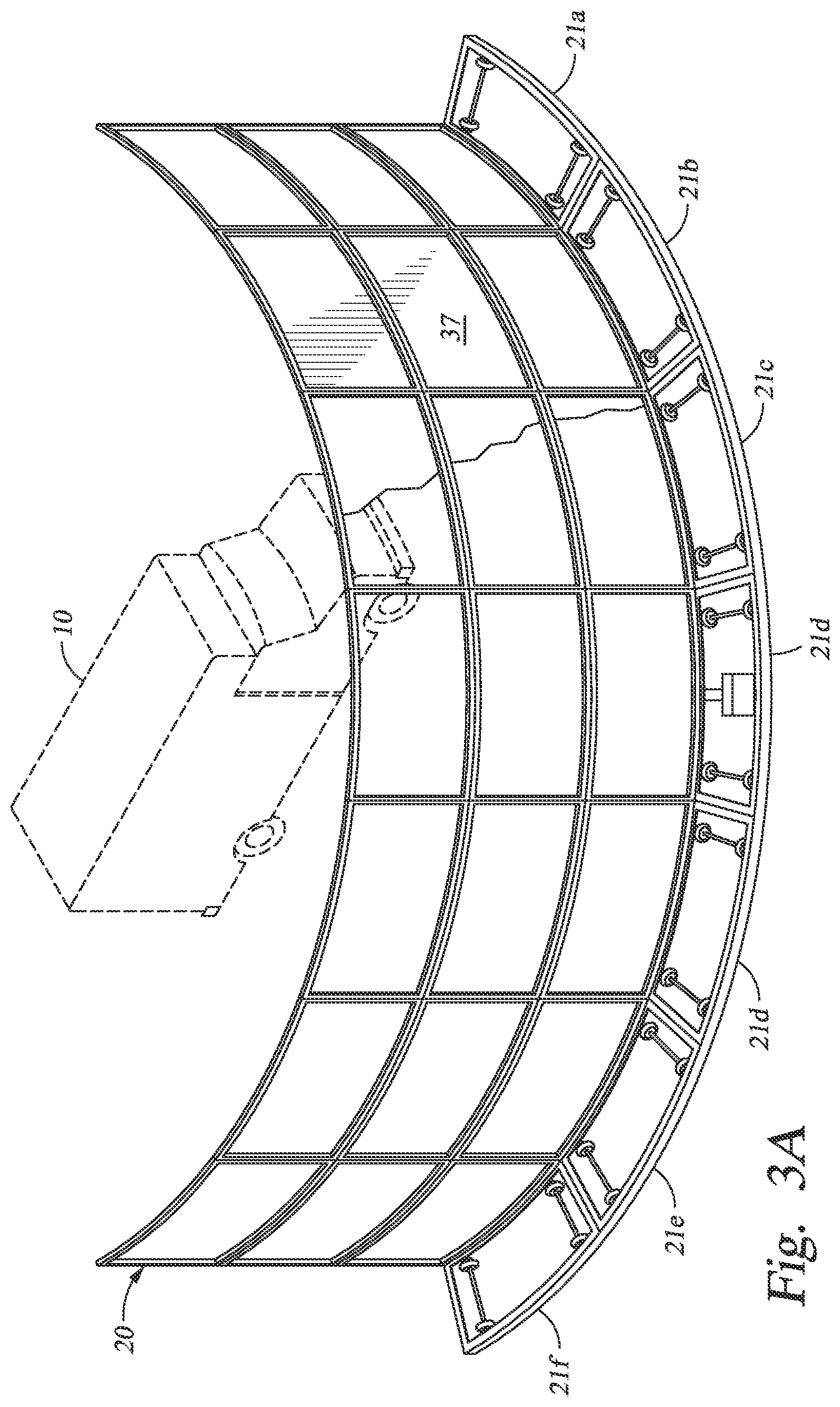 Patent US11778328 Figure 4 – Revolutionary apparatus producing high resolution images of the commonly viewed exterior surfaces of automobiles