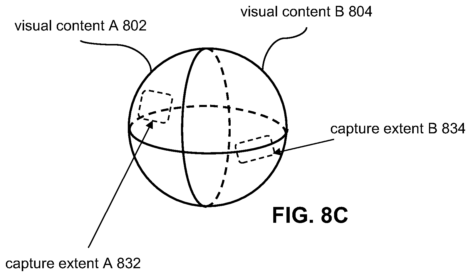 Patent US11778330 Figure 10 – Image capture device with a spherical capture mode and a non-spherical capture mode