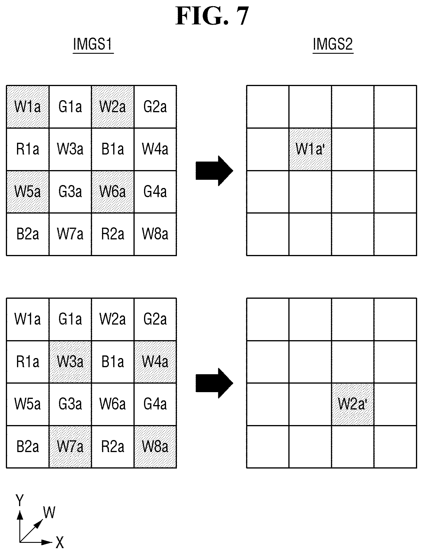 Patent US11778337 Figure 7 – Image sensor and method for sensing image