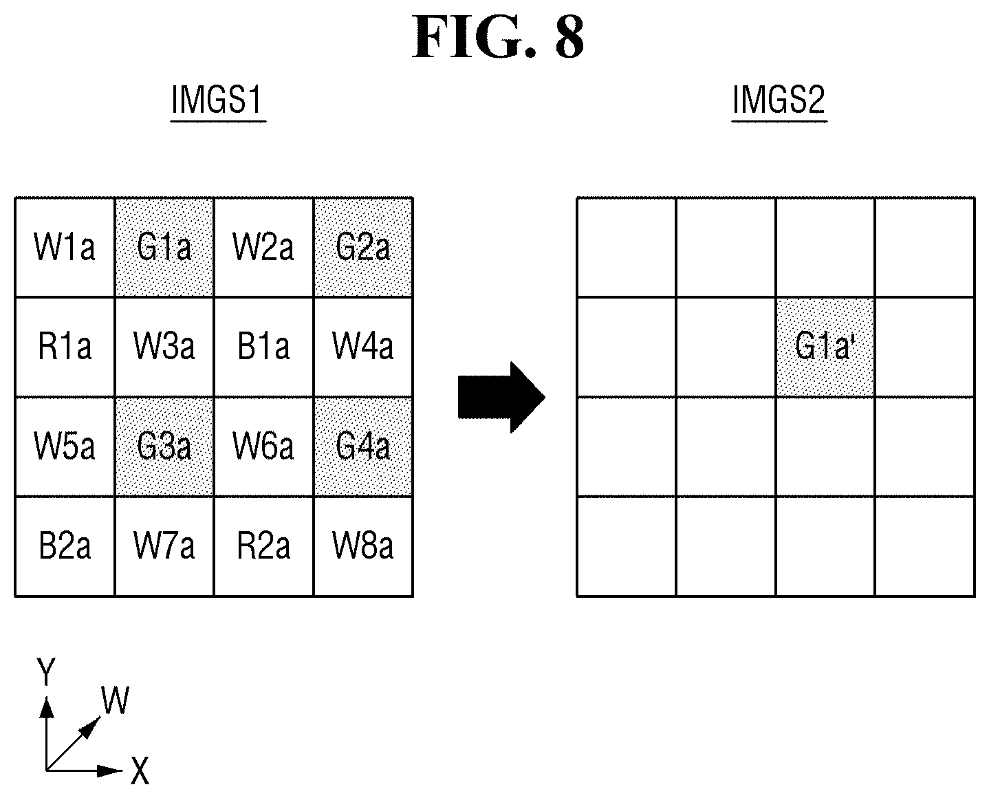 Patent US11778337 Figure 8 – Image sensor and method for sensing image