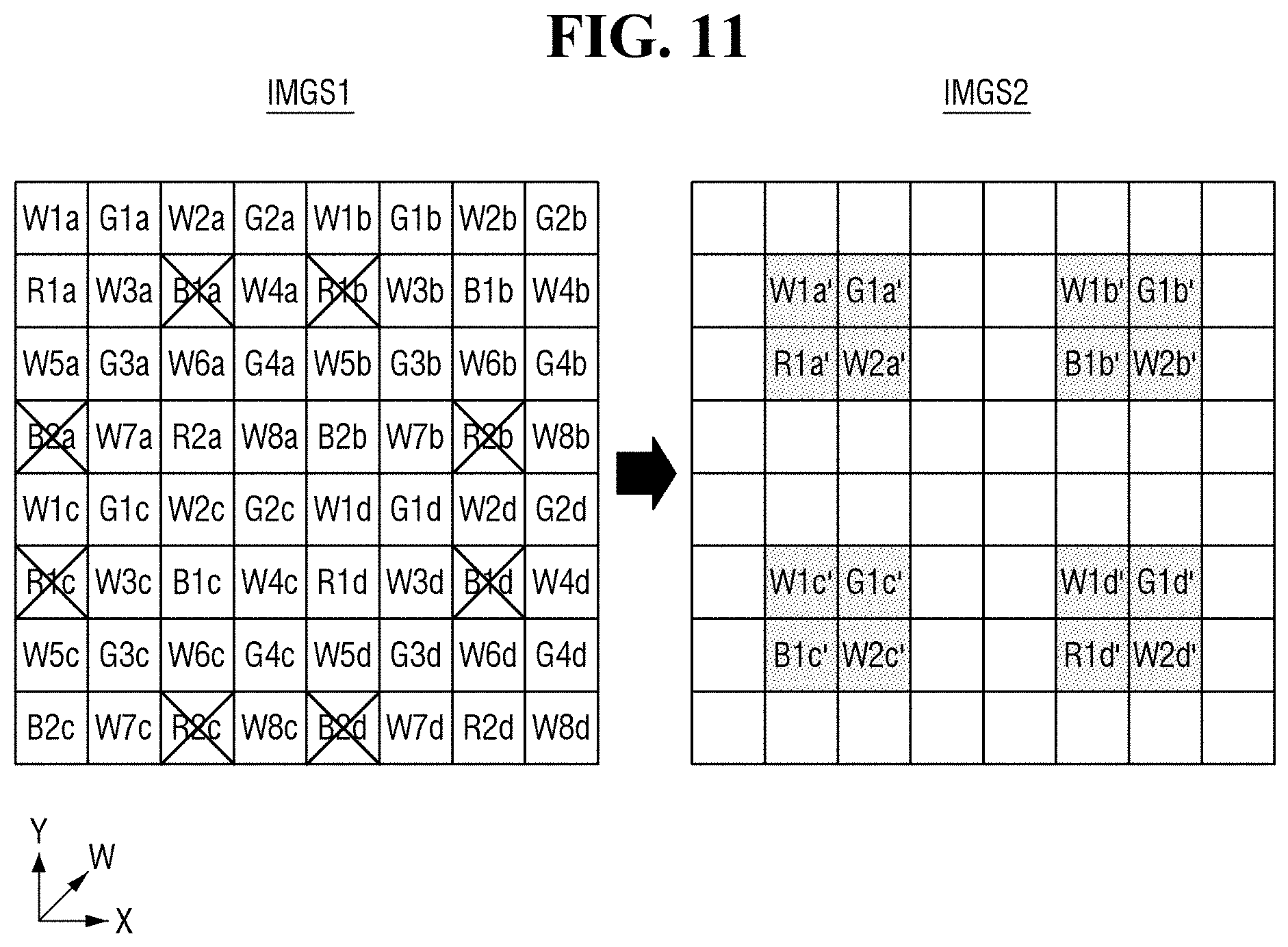 Patent US11778337 Figure 11 – Image sensor and method for sensing image