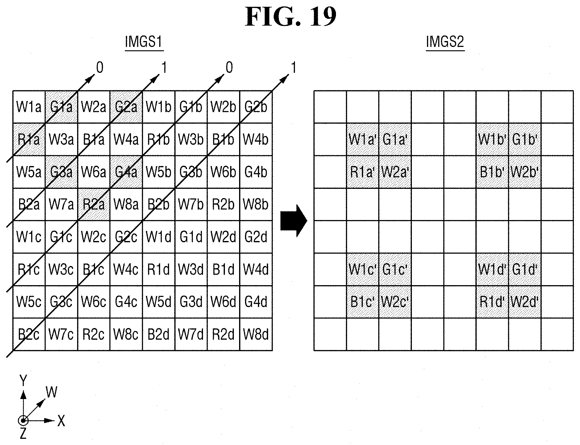 Patent US11778337 Figure 19 – Image sensor and method for sensing image