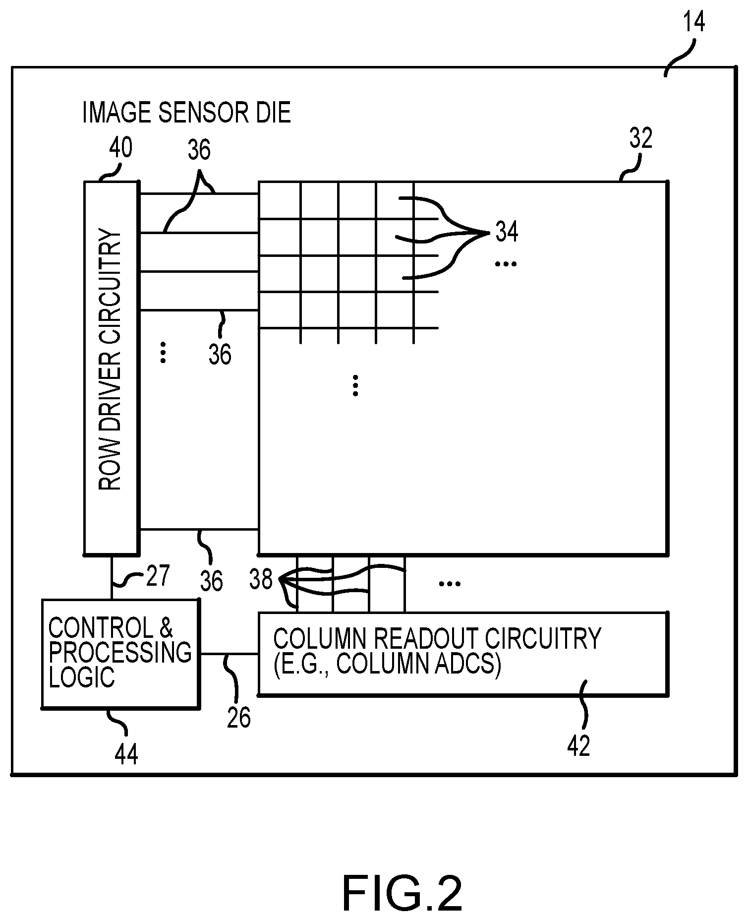 Patent US11778343 Figure 2 – Methods and circuitry for improving global shutter efficiency in backside illuminated high dynamic range image sensor pixels