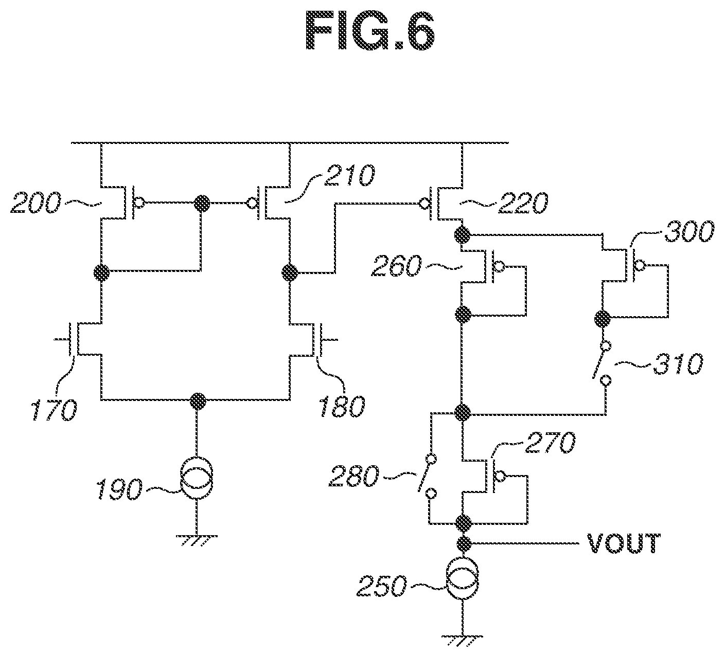 Patent US11778348 Figure 6 – Circuit, apparatus, system, movable object, and substrate
