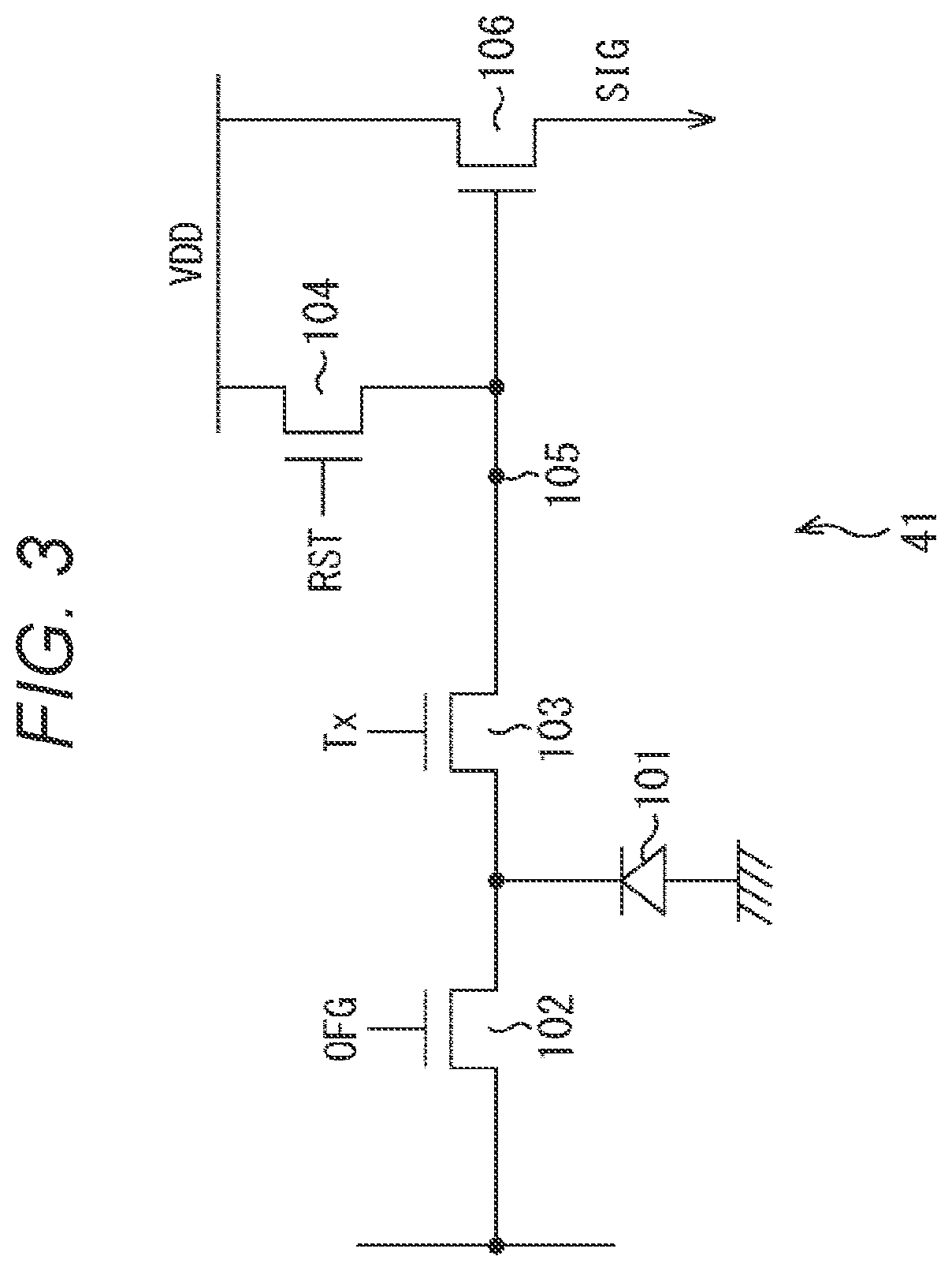Patent US11778352 Figure 3 – Imaging apparatus and electronic device