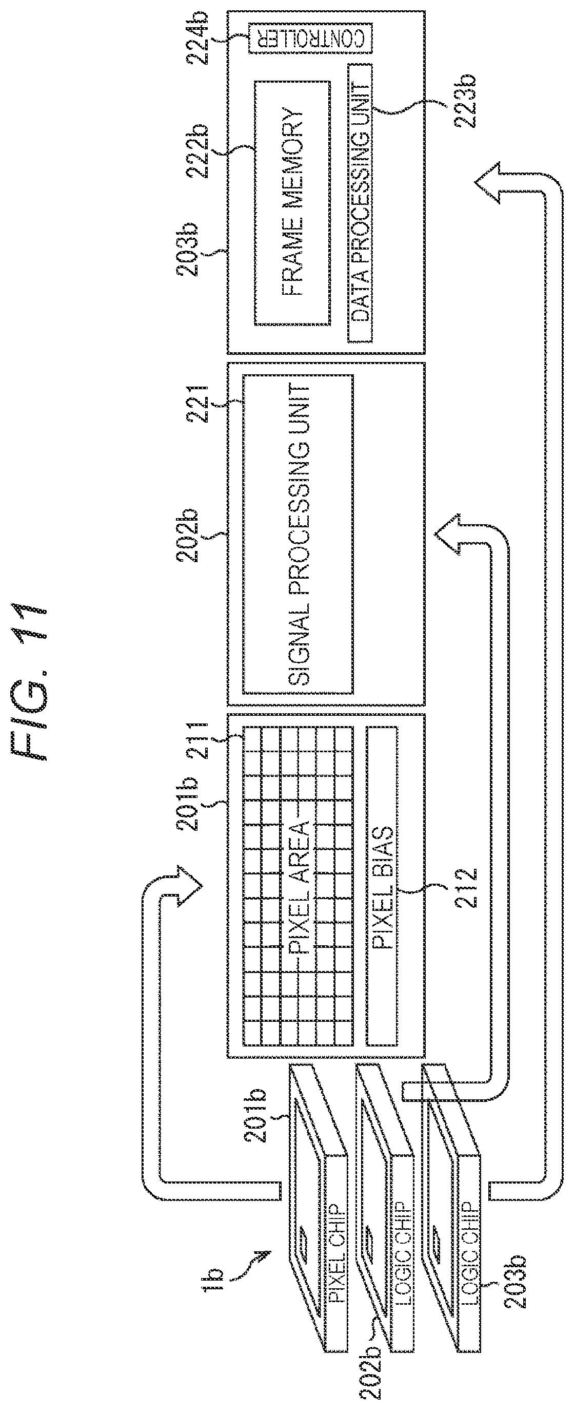 Patent US11778352 Figure 11 – Imaging apparatus and electronic device
