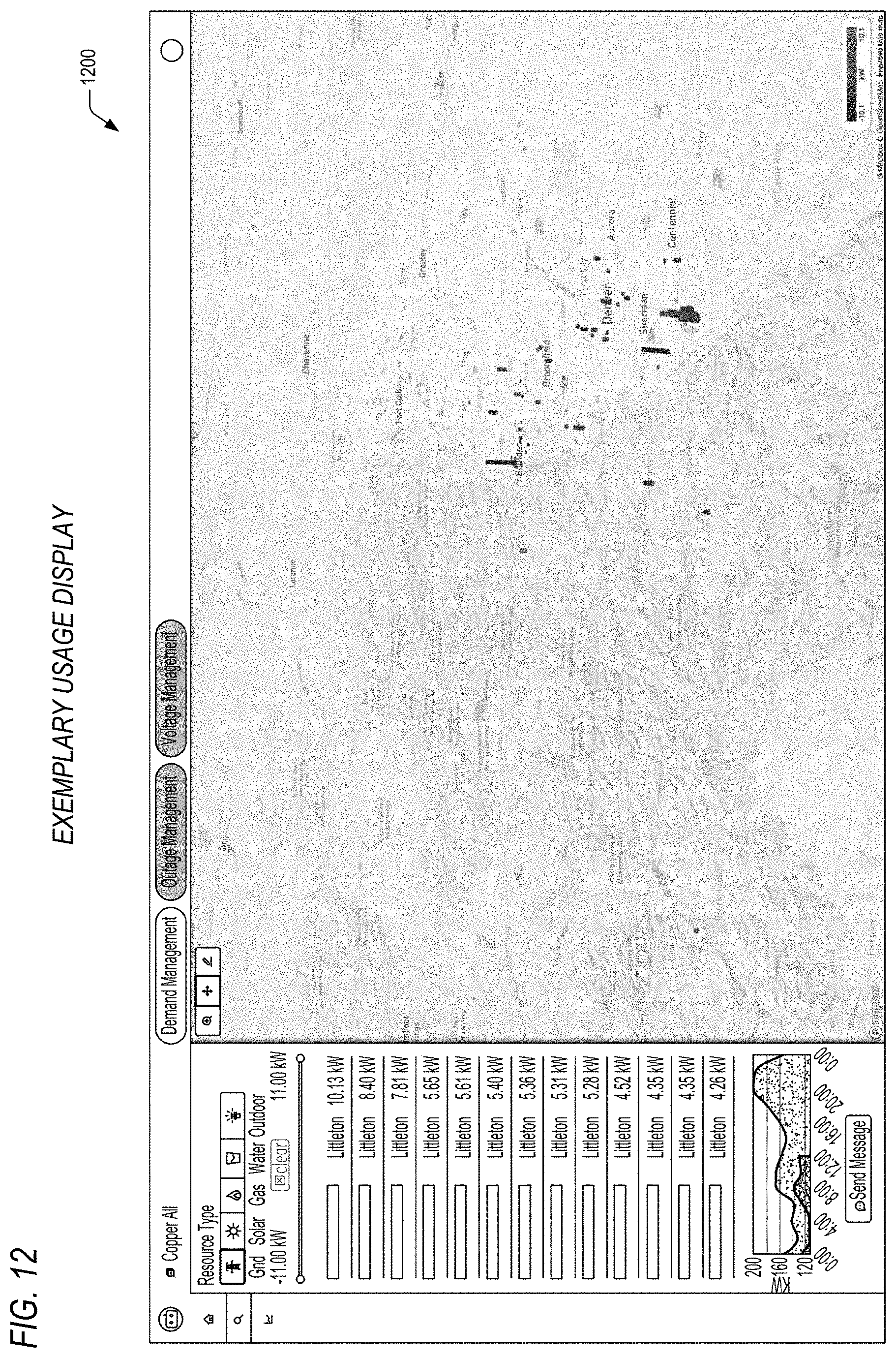 Patent US11778353 Figure 11 – System and method for energy resource monitoring and customer engagement