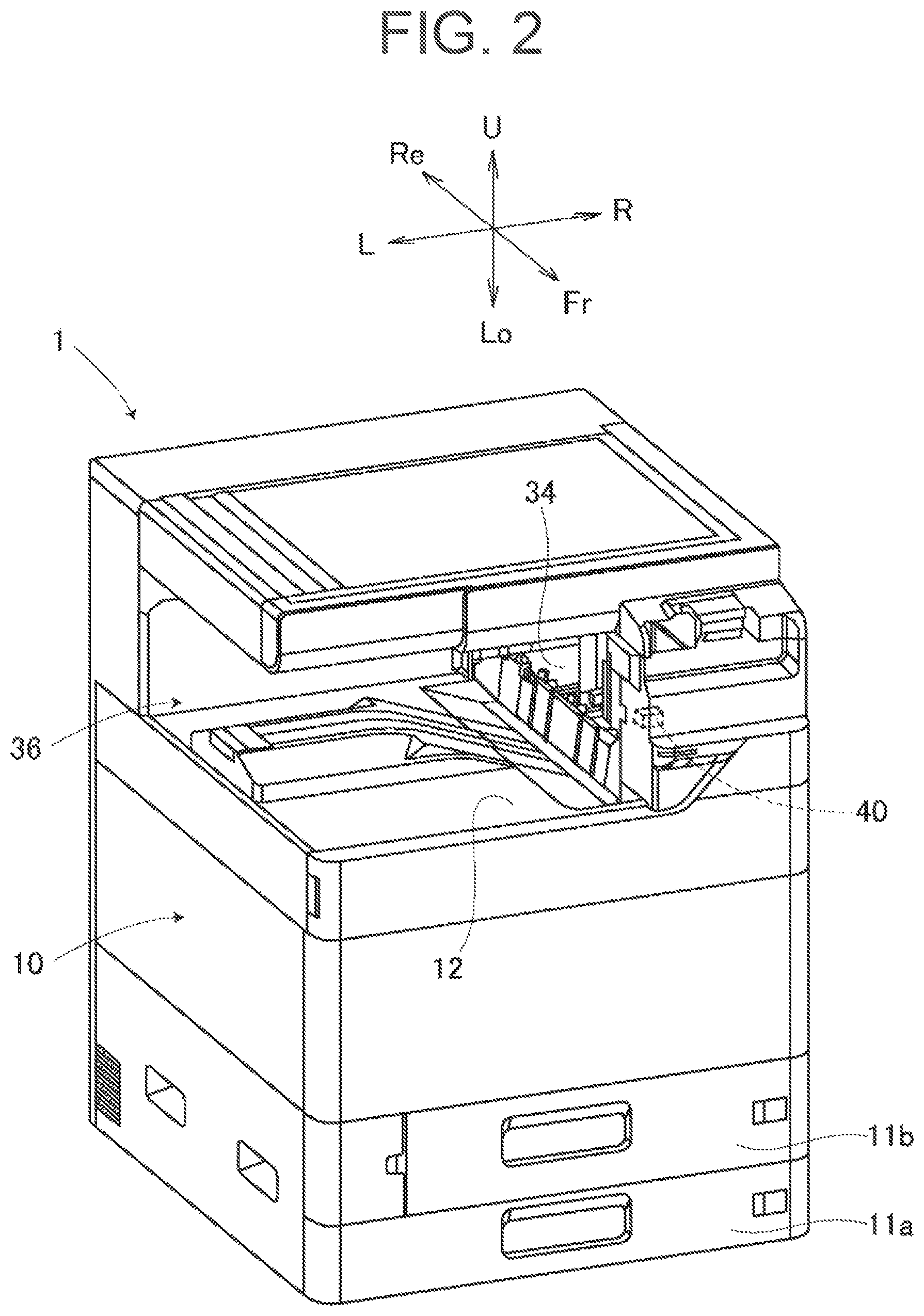 Patent US11778356 Figure 2 – Speaker unit and image forming device