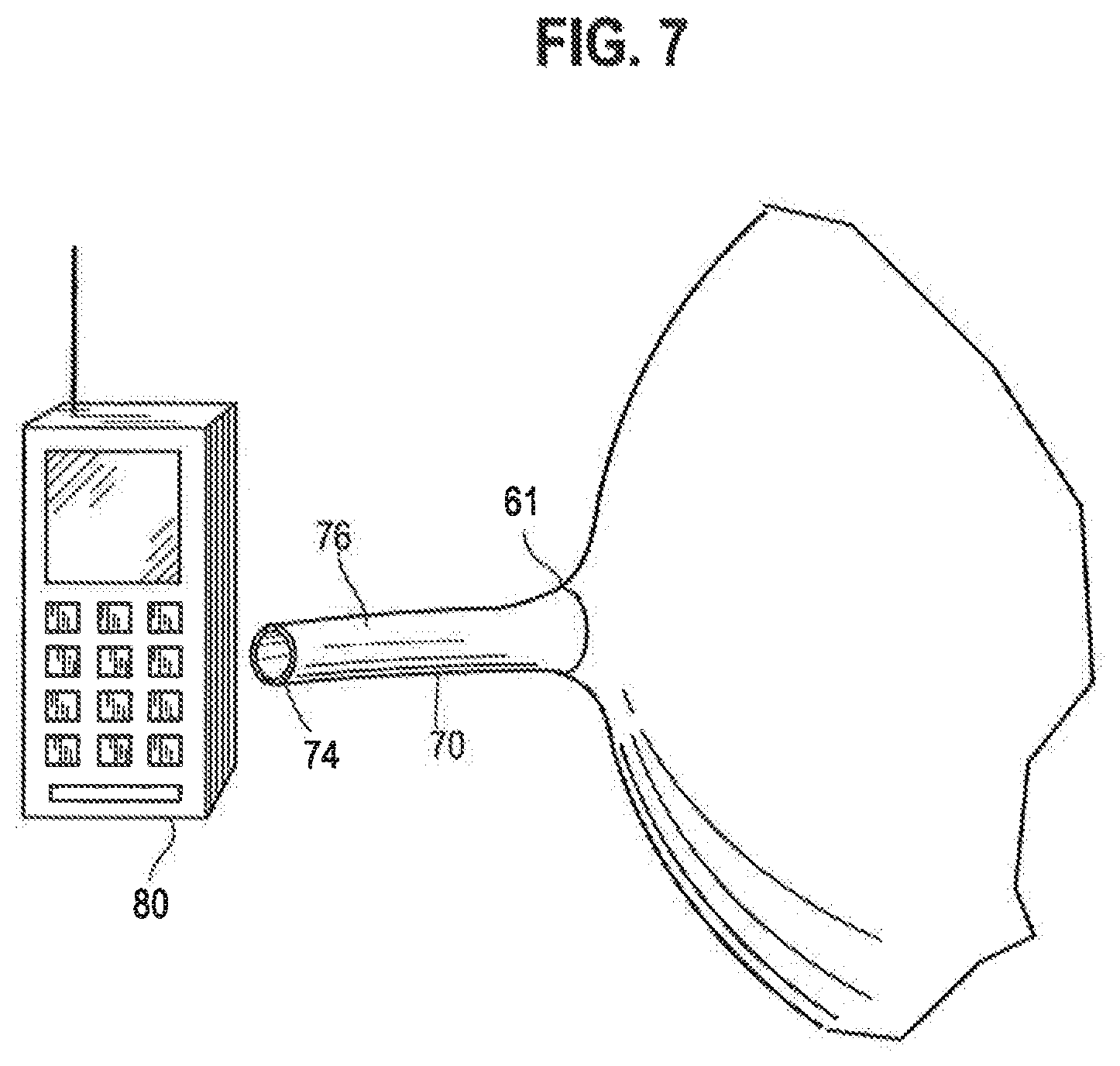 Patent US11778357 Figure 7 – Sound directing device for a mobile telecommunication device