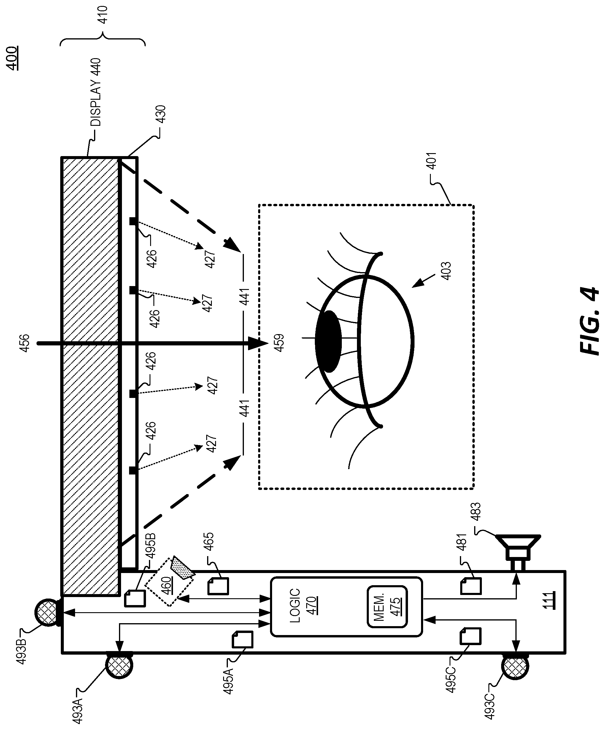 Patent US11778366 Figure 7 – Gaze-guided audio