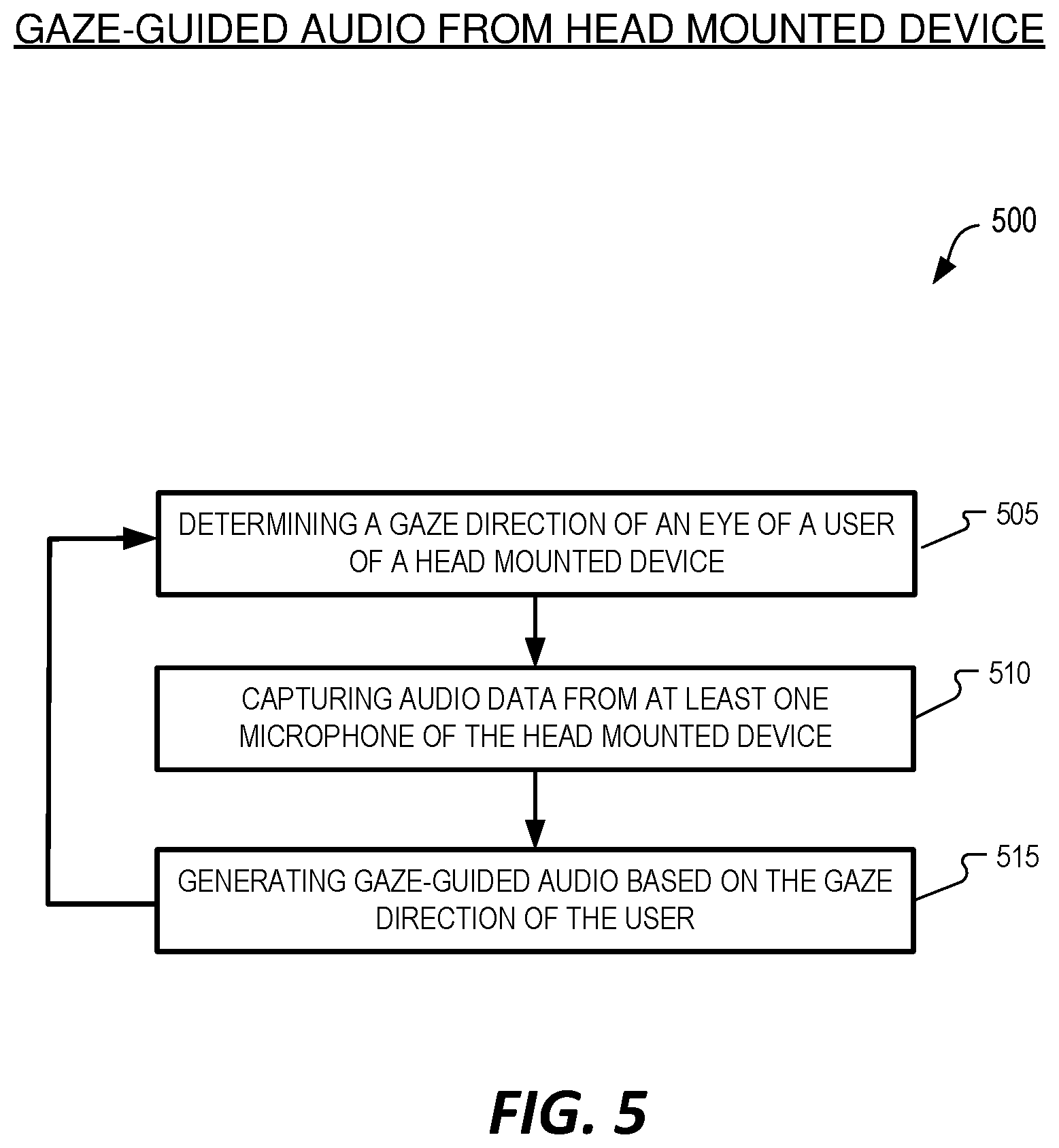 Patent US11778366 Figure 8 – Gaze-guided audio