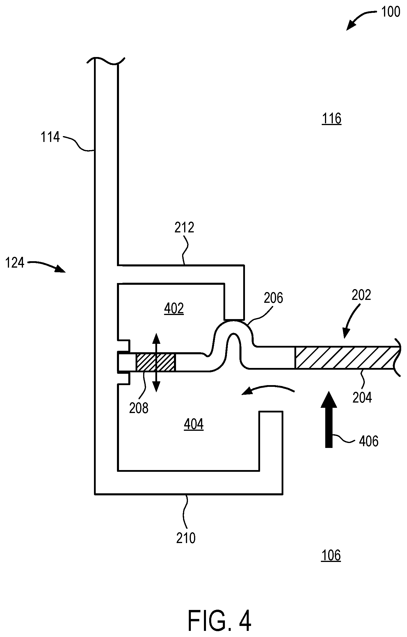 Patent US11778367 Figure 4 – Impulse pressure rejecting valve for an electronic device
