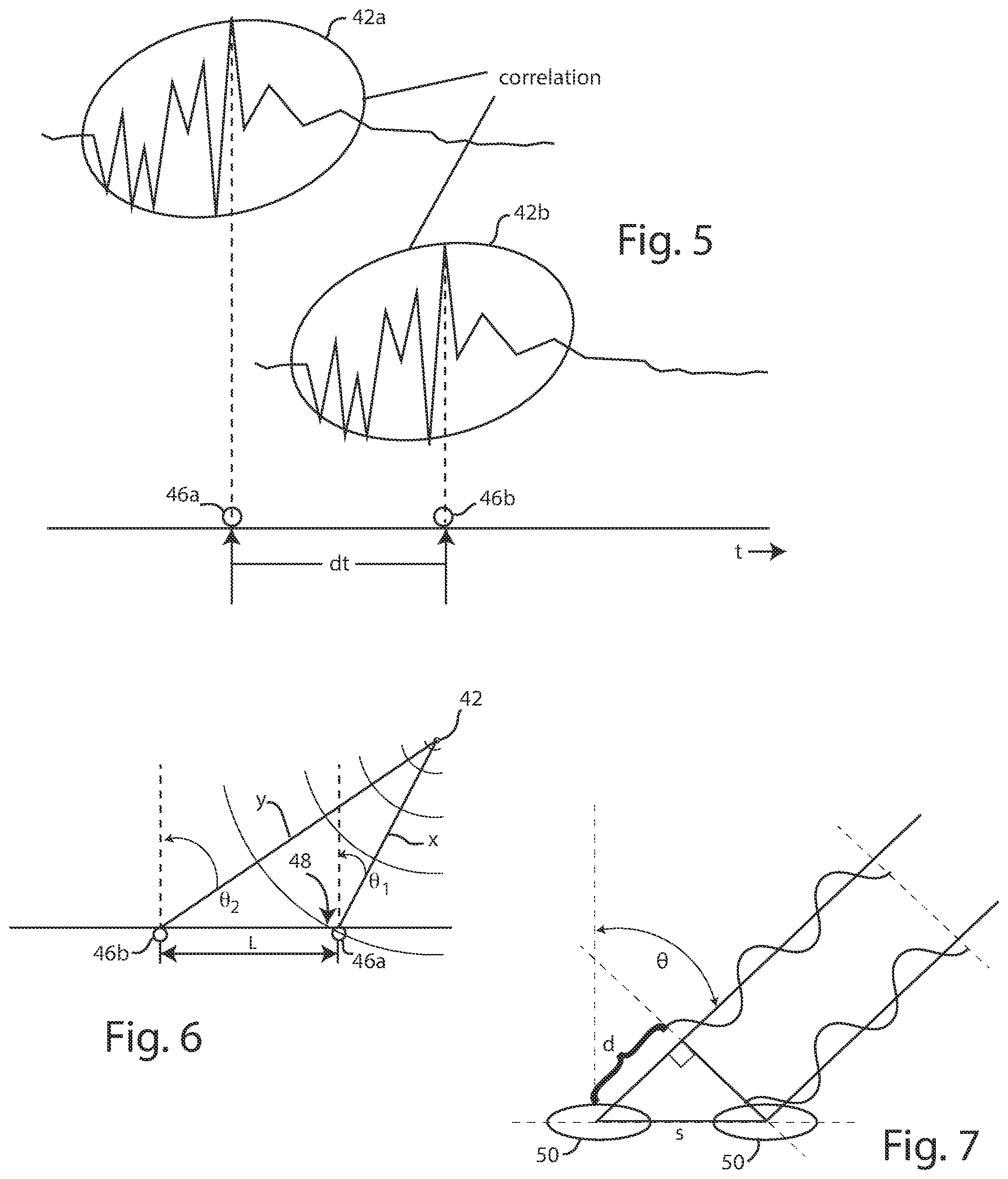 Patent US11778370 Figure 4 – Microphone array onboard aircraft to determine crew/passenger location and to steer a transducer beam pattern to that location