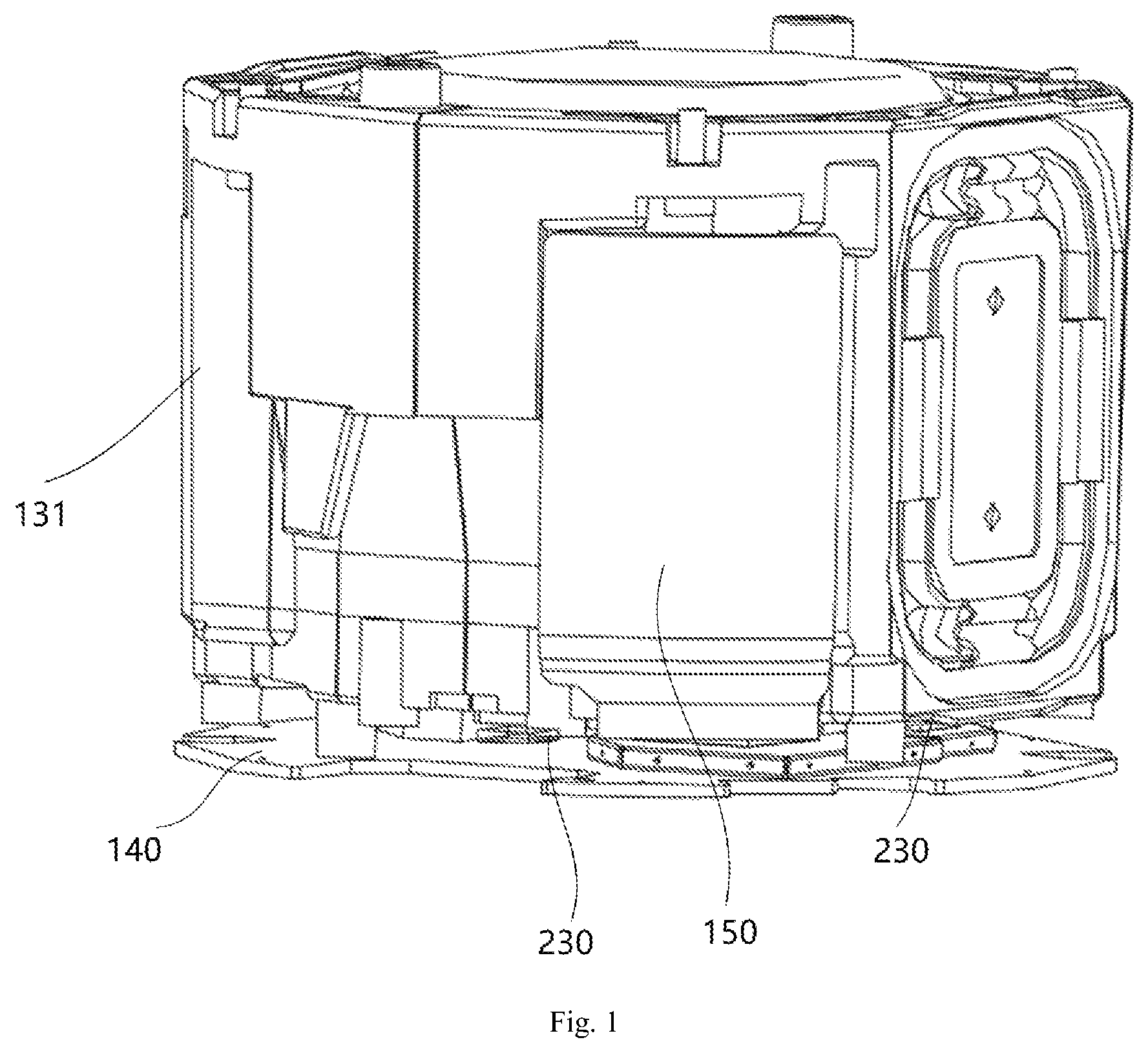 Patent US11778381 Figure 1 – Sound-producing structure and playback device