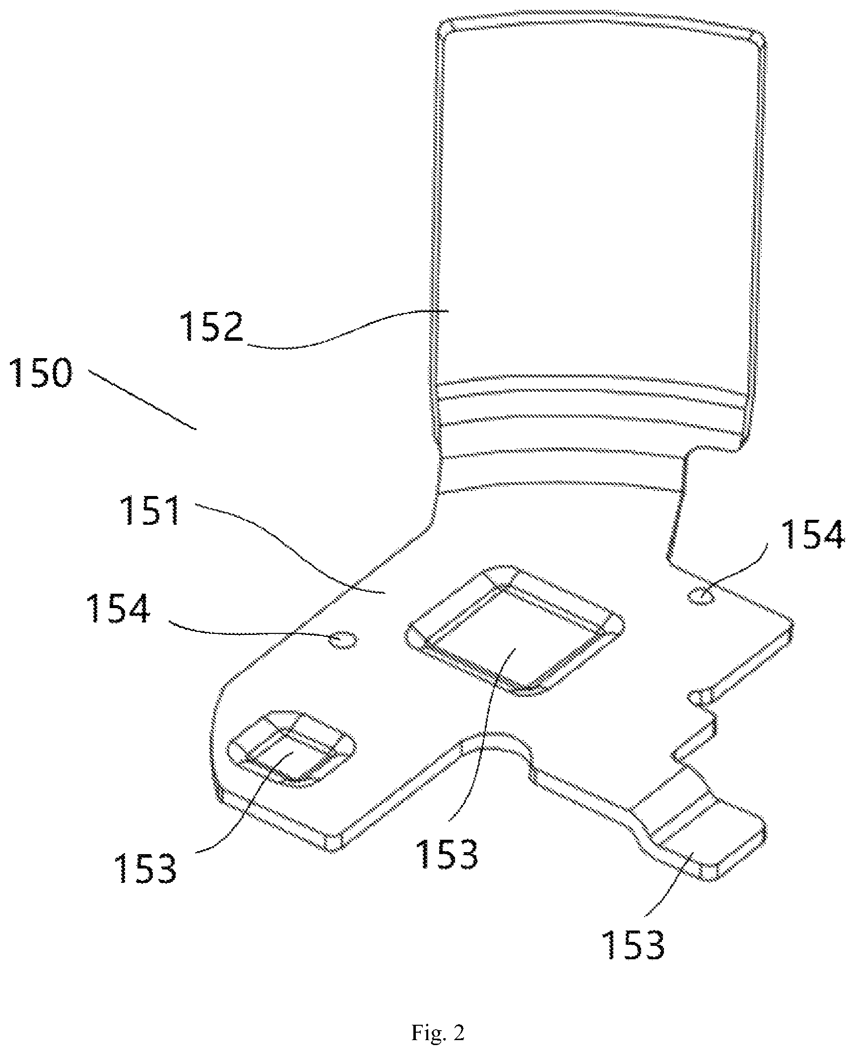 Patent US11778381 Figure 2 – Sound-producing structure and playback device