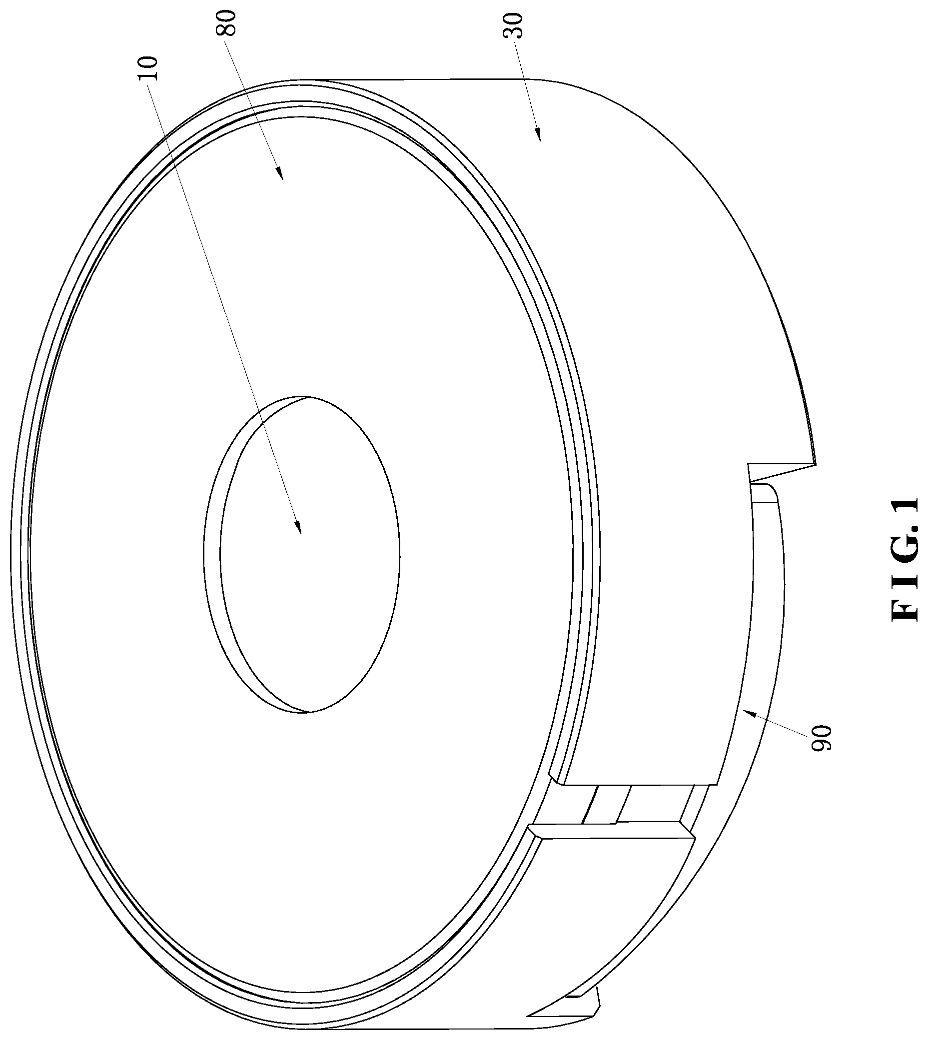 Patent US11778388 — Speaker — Figure 1