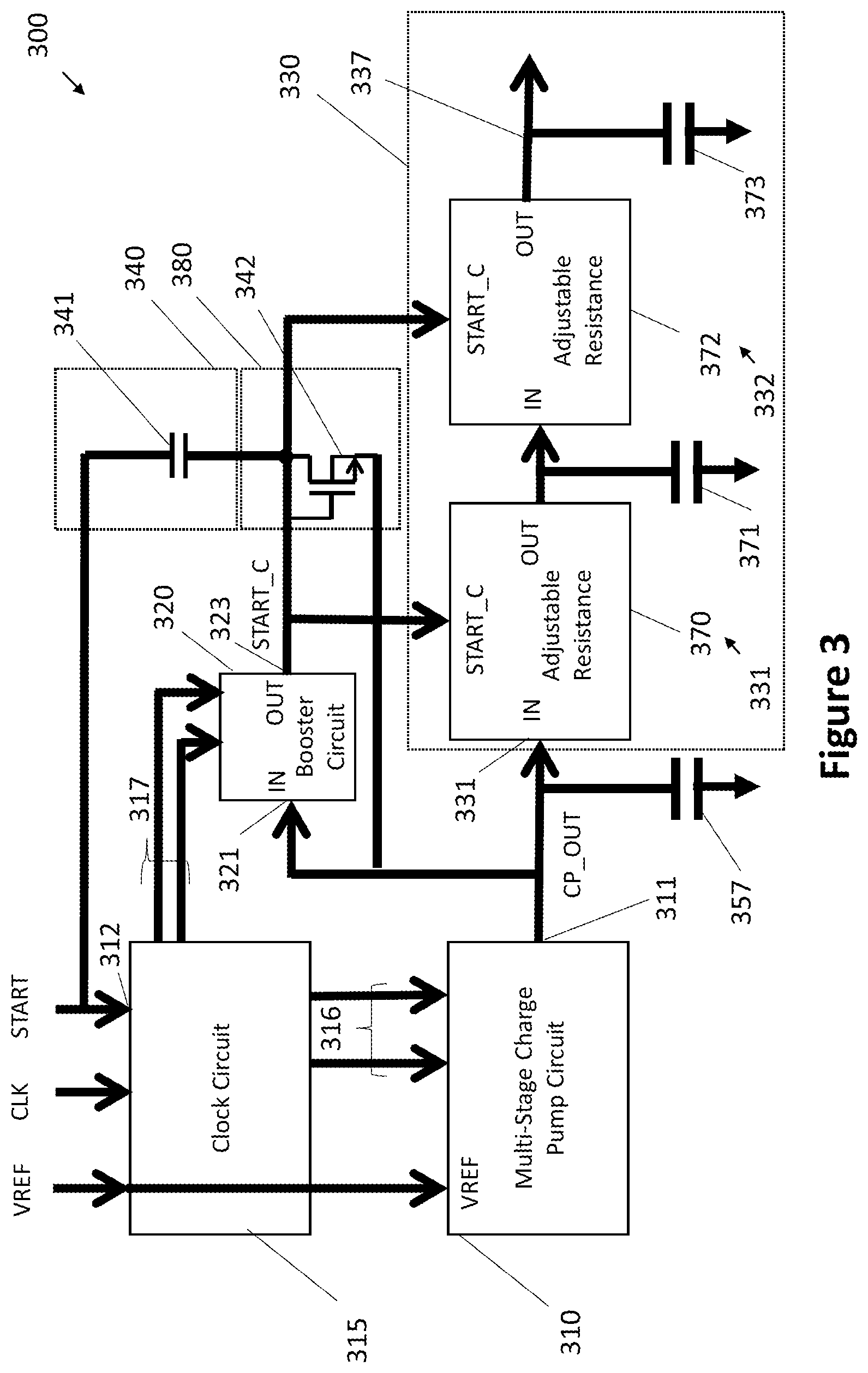 Patent US11778390 Figure 3 – Microphone assembly having a direct current bias circuit