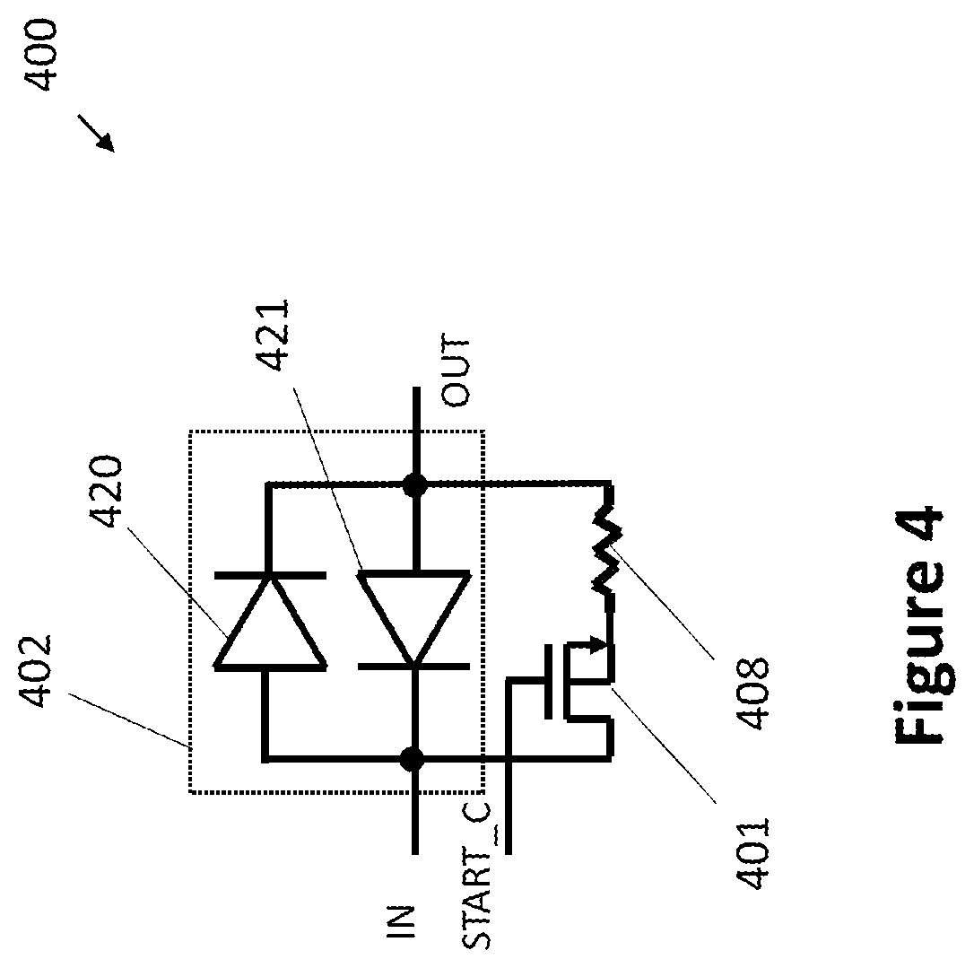 Patent US11778390 Figure 4 – Microphone assembly having a direct current bias circuit