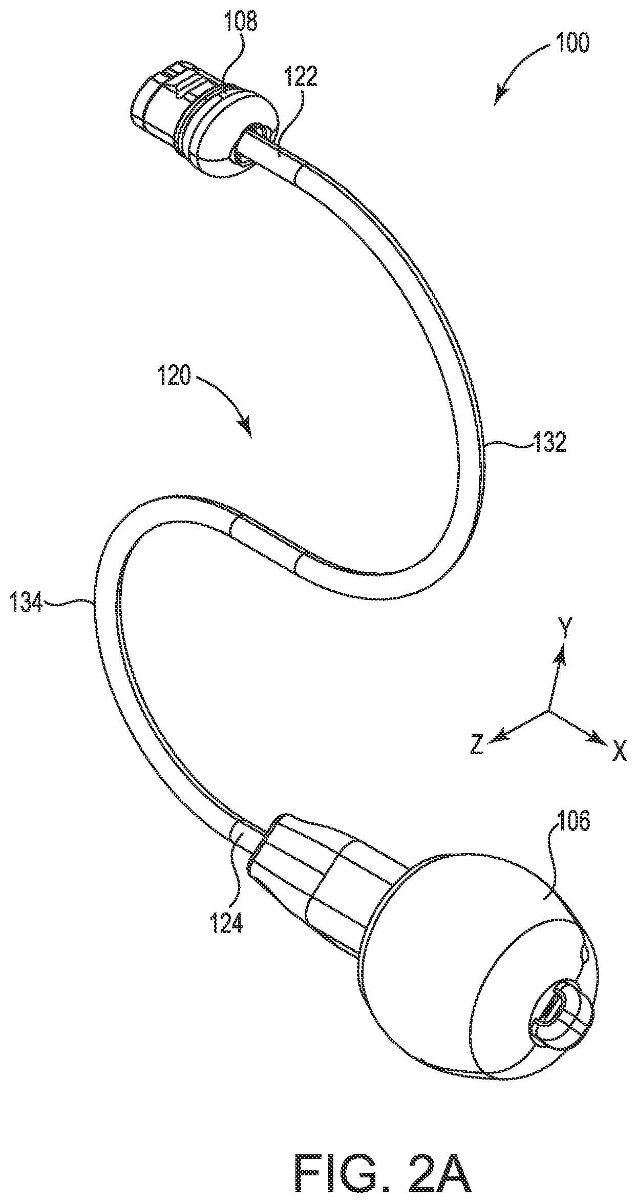 Patent US11778391 Figure 4 – Hearing device cable