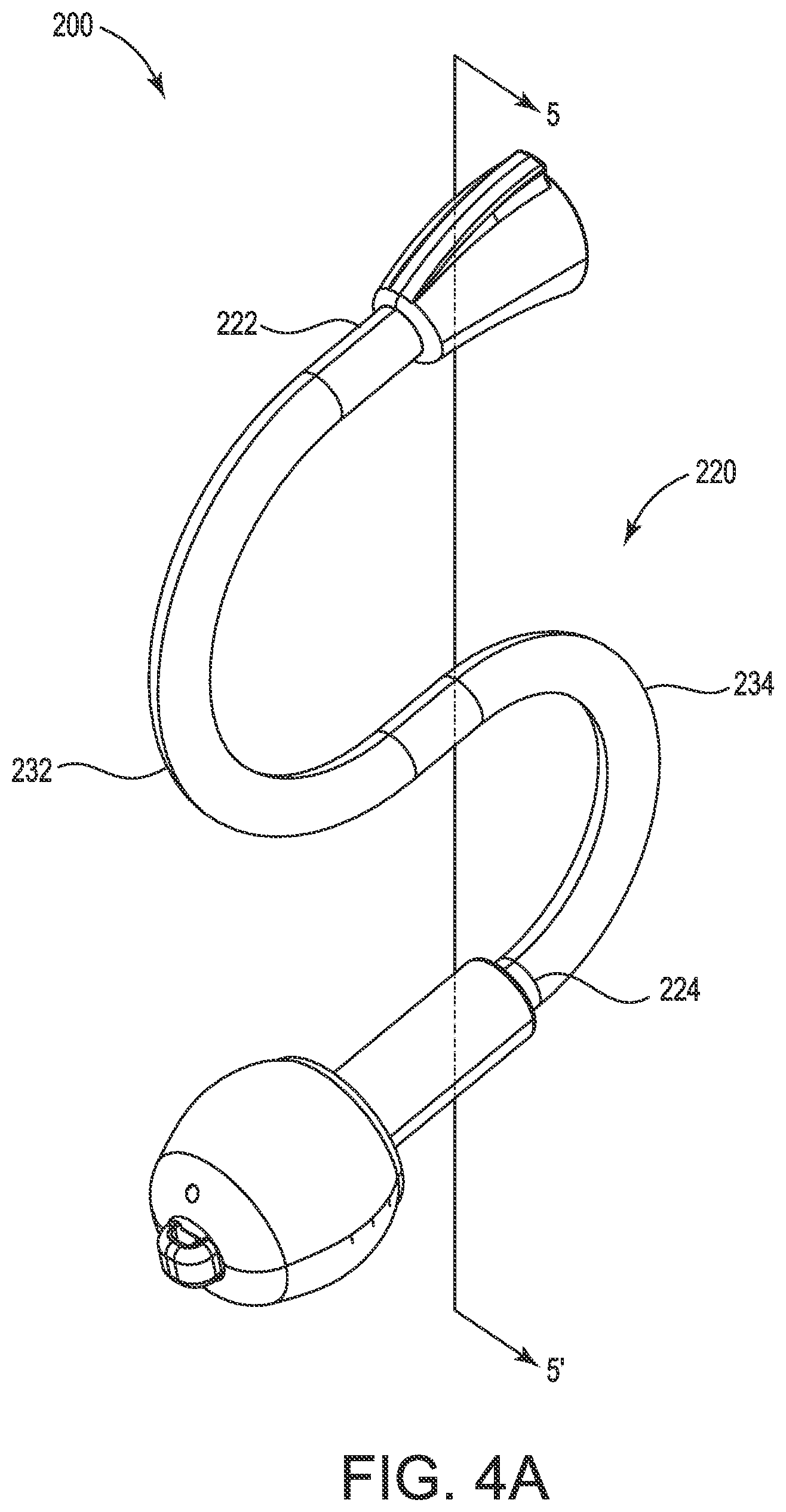 Patent US11778391 Figure 8 – Hearing device cable