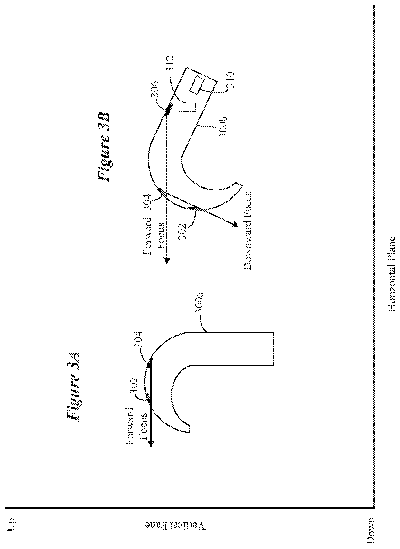 Patent US11778392 Figure 3 – Ear-worn electronic device configured to compensate for hunched or stooped posture