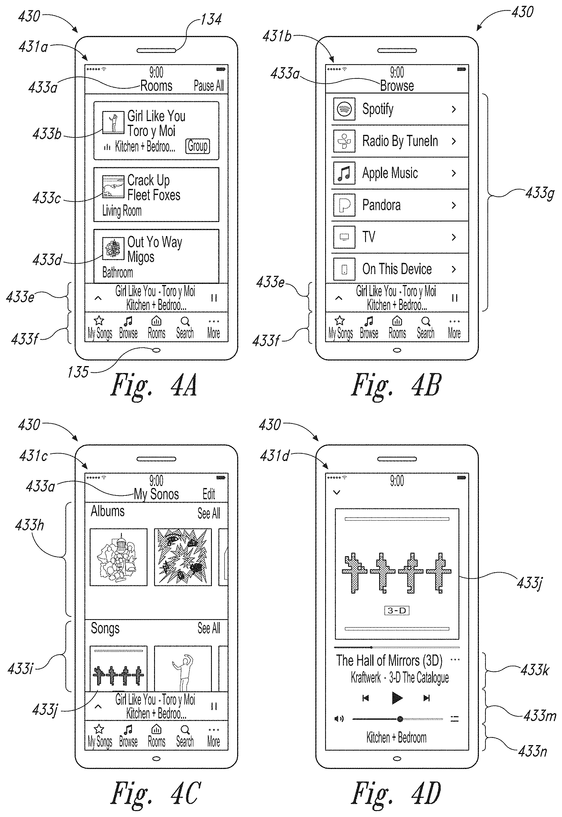 Patent US11778404 Figure 14 – Systems and methods for authenticating and calibrating passive speakers with a graphical user interface