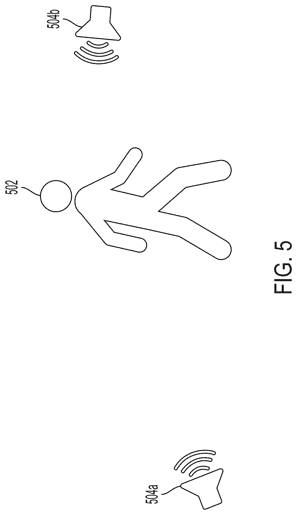 Patent US11778410 Figure 9 – Delayed audio following