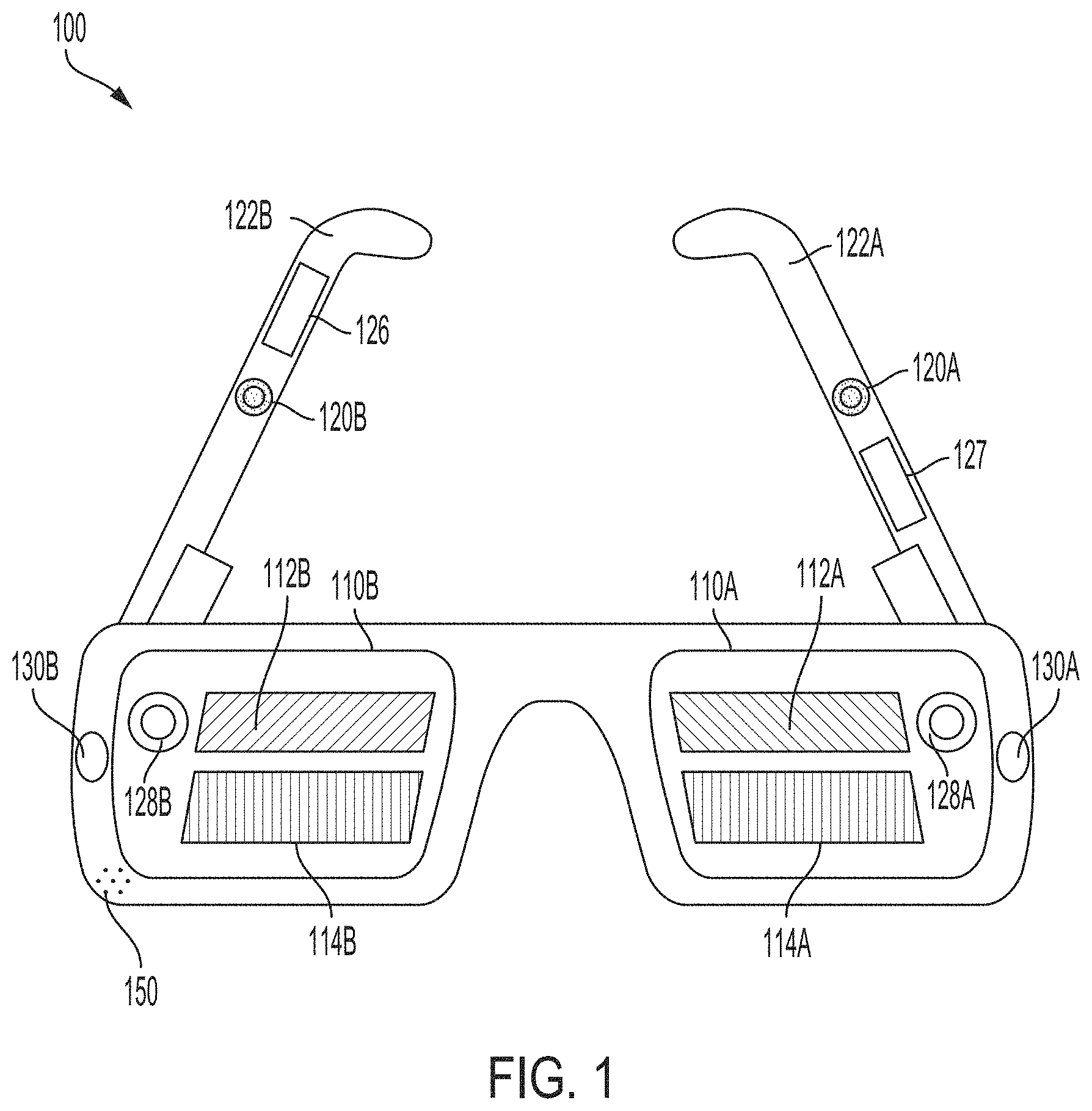 Patent US11778411 Figure 1 – Near-field audio rendering