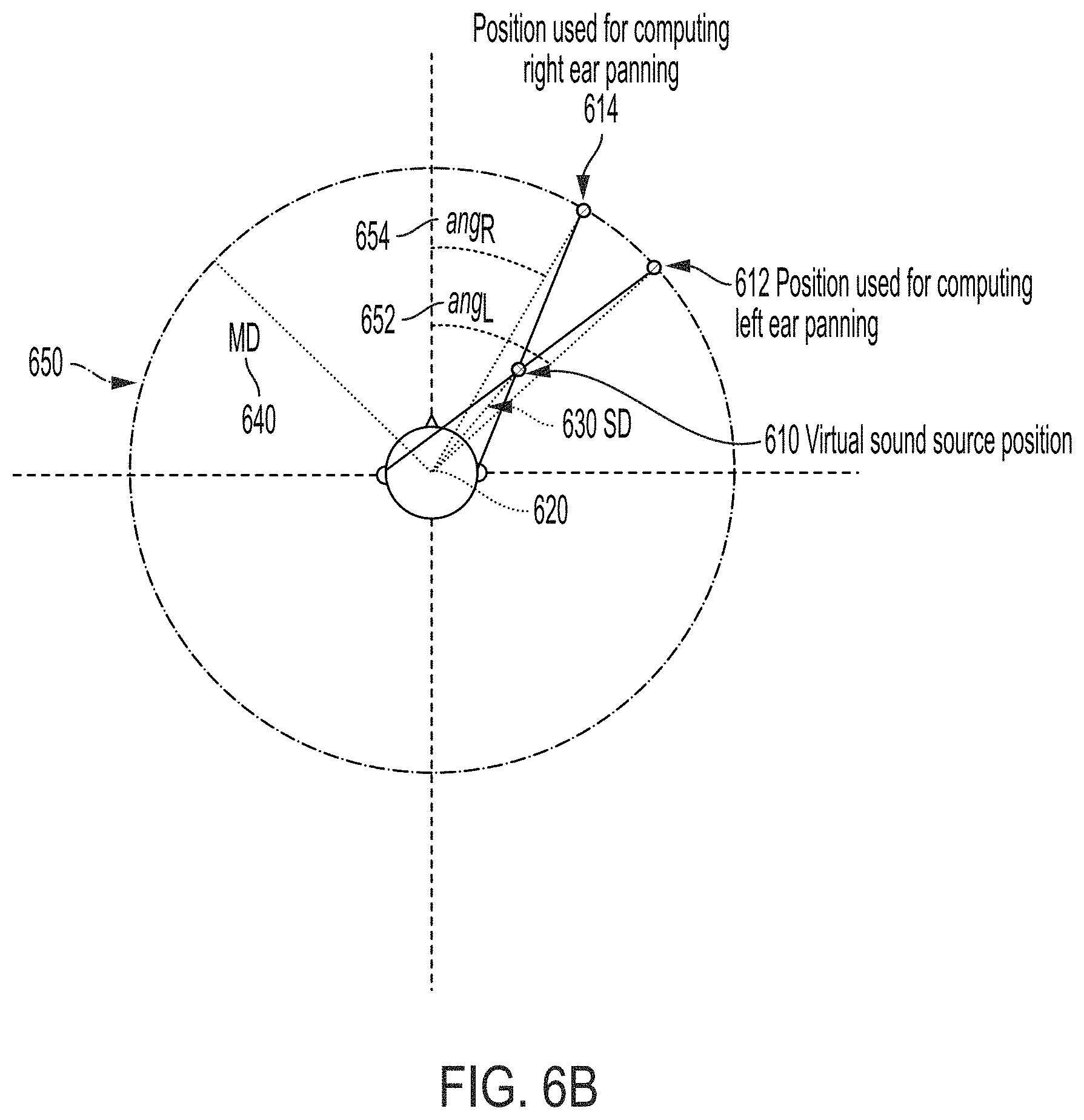 Patent US11778411 Figure 7 – Near-field audio rendering