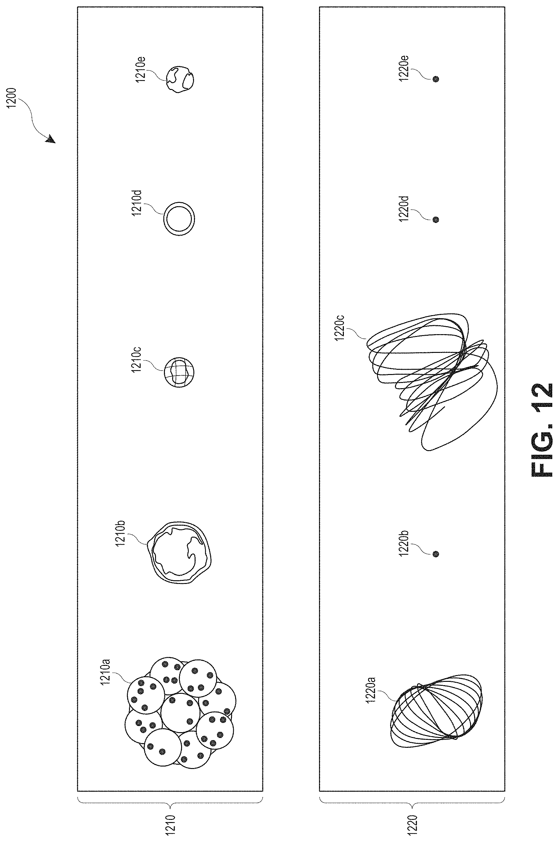 Patent US11778412 Figure 12 – Head pose mixing of audio files