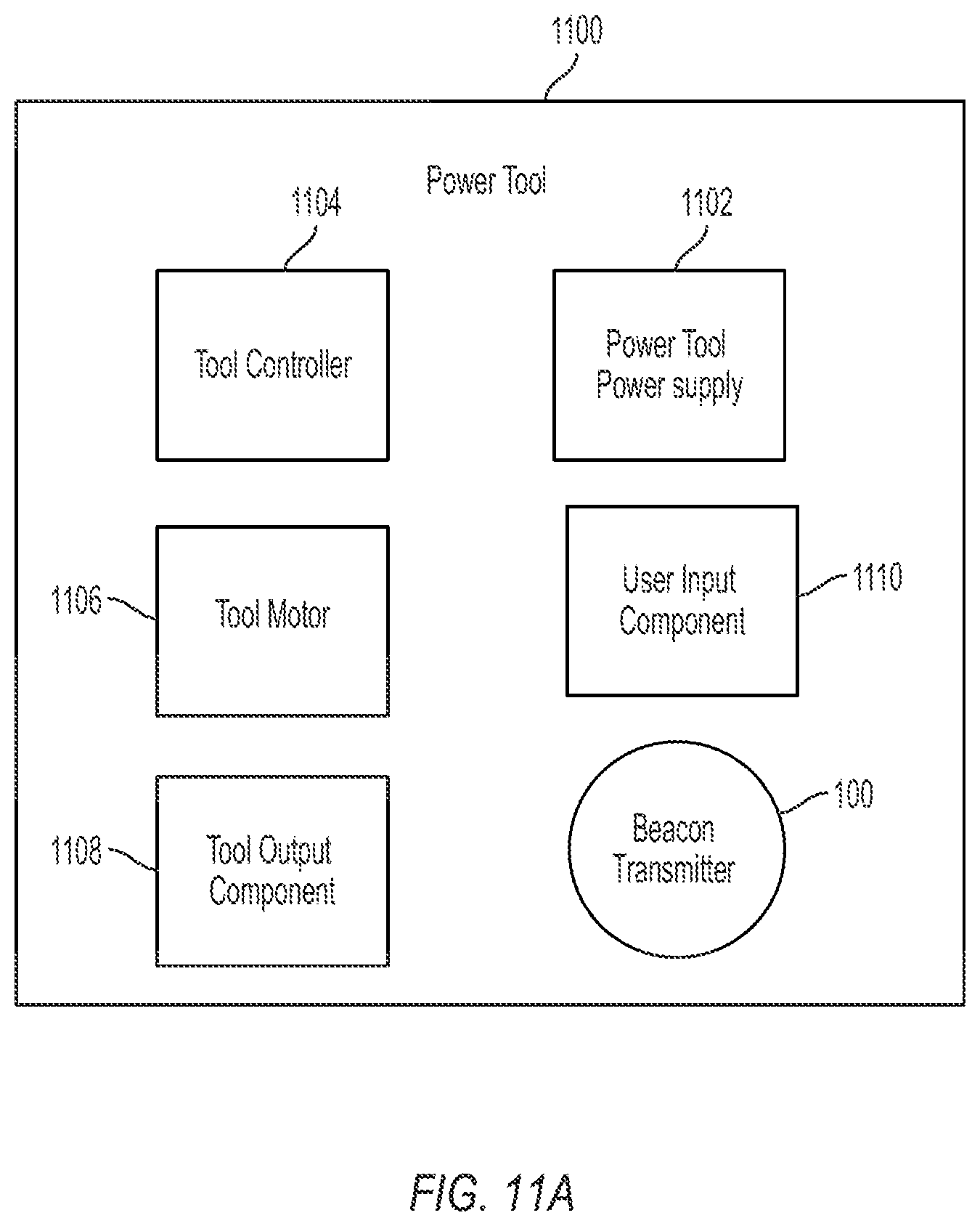 Patent US11778414 Figure 14 – Tool tracking system