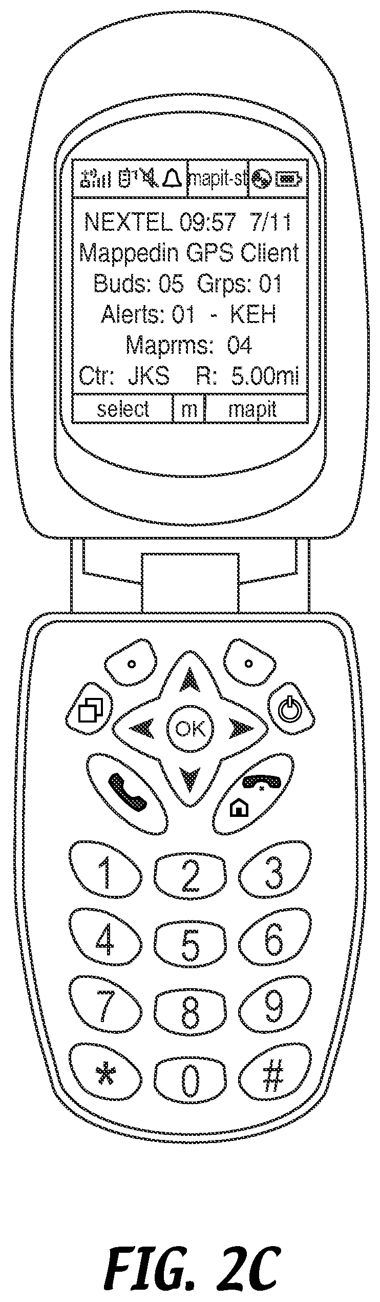 Patent US11778415 Figure 4 – Location sharing application in association with services provision