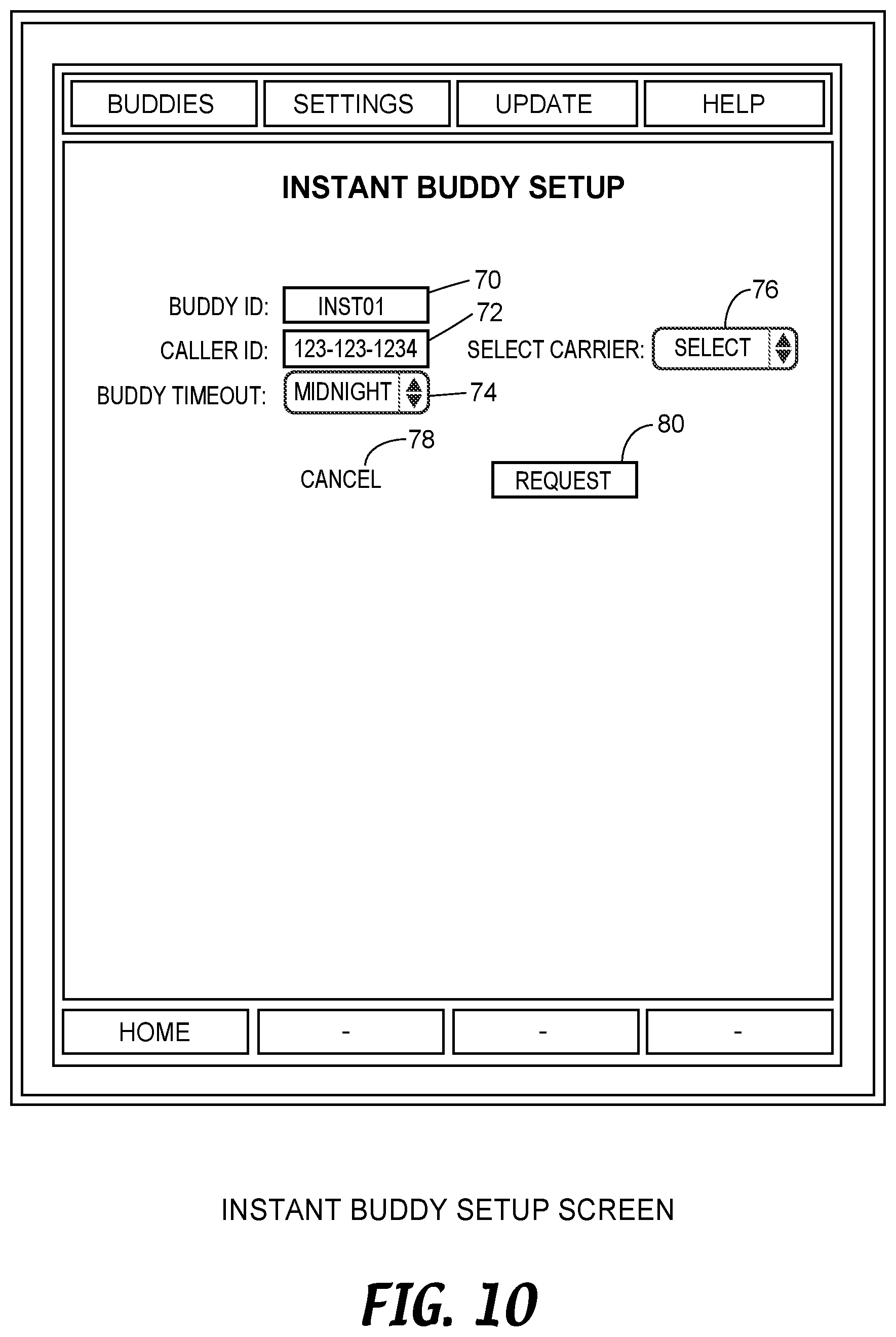 Patent US11778415 Figure 15 – Location sharing application in association with services provision
