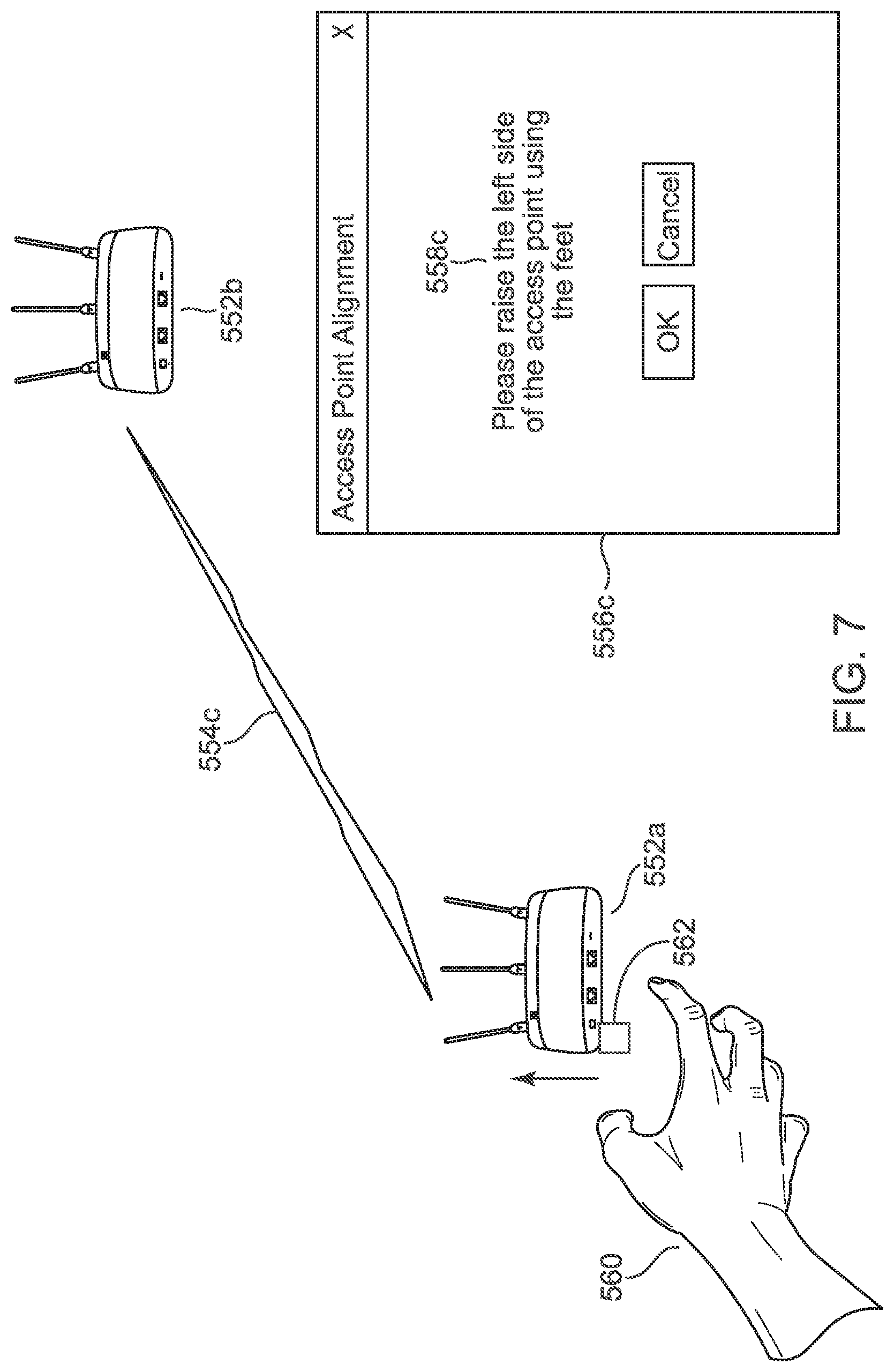 Patent US11778418 Figure 10 – Aligned multi-wireless device location determination