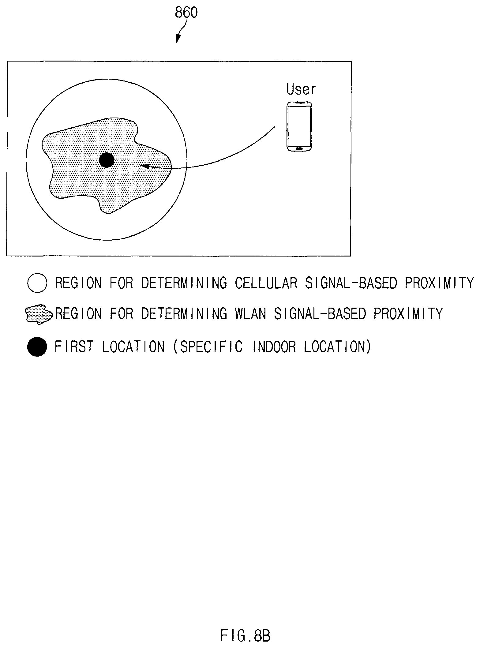Patent US11778419 Figure 9 – Electronic device detecting location and method thereof