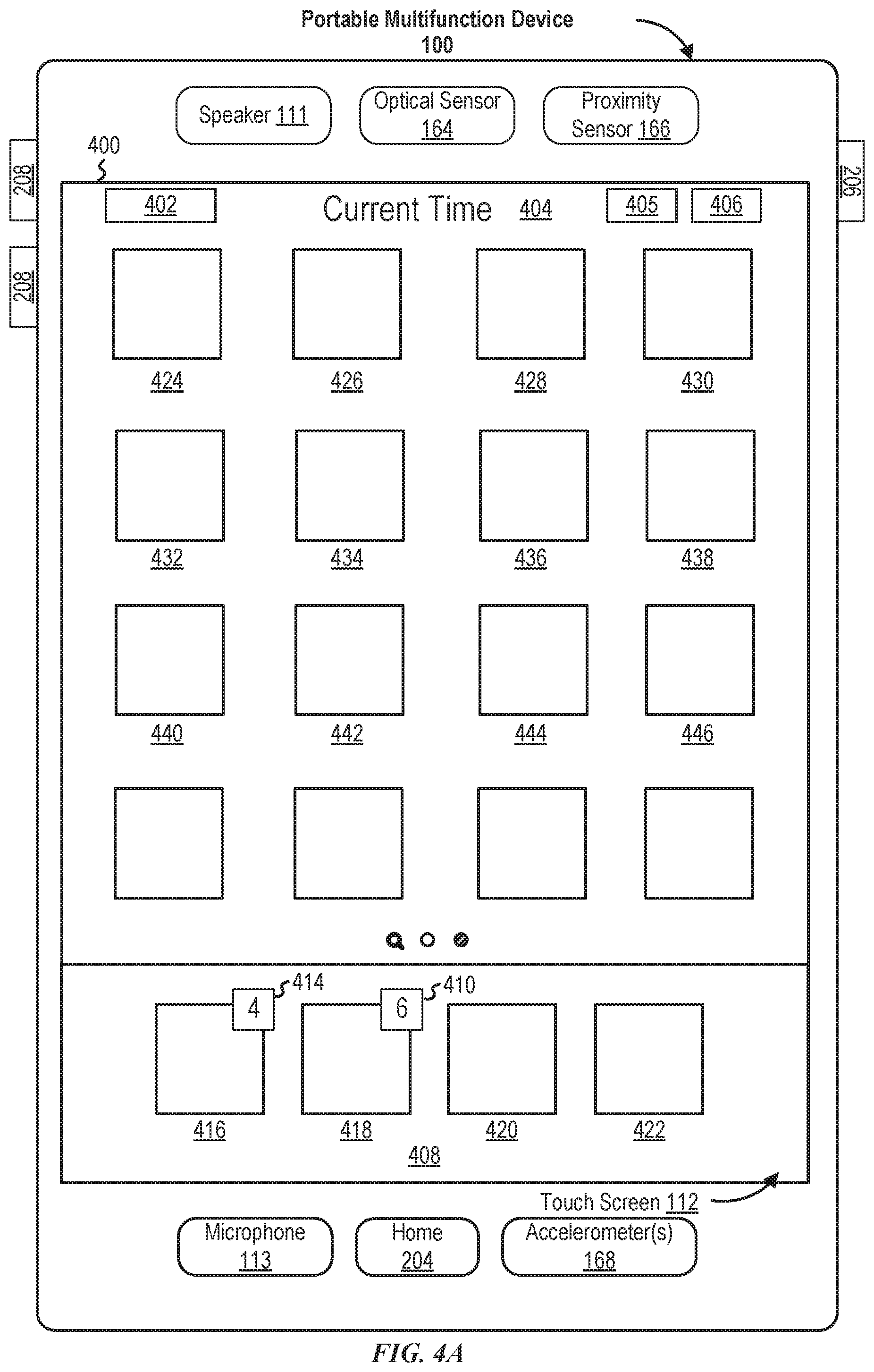 Patent US11778421 Figure 5 – User interfaces for tracking and finding items