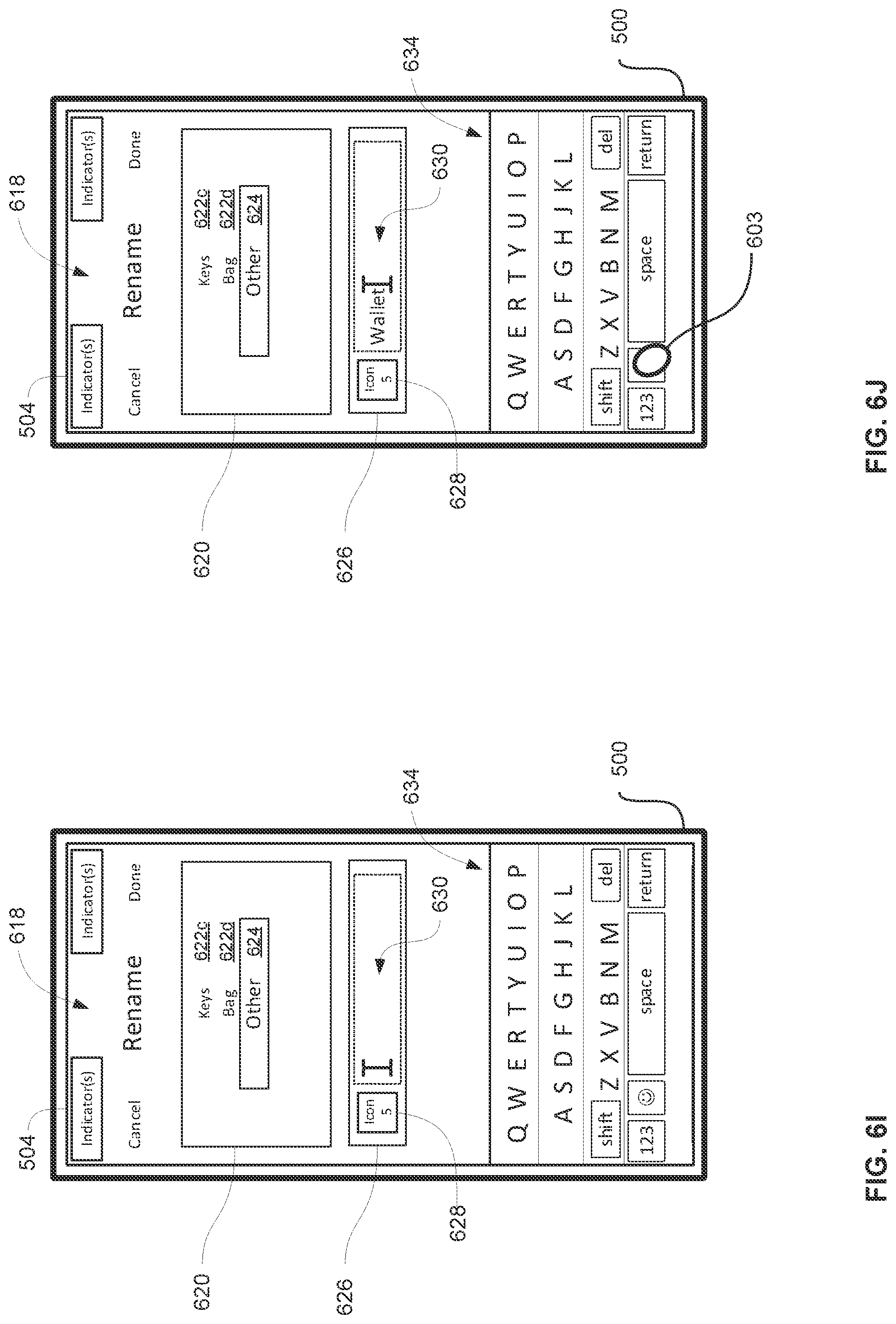 Patent US11778421 Figure 19 – User interfaces for tracking and finding items