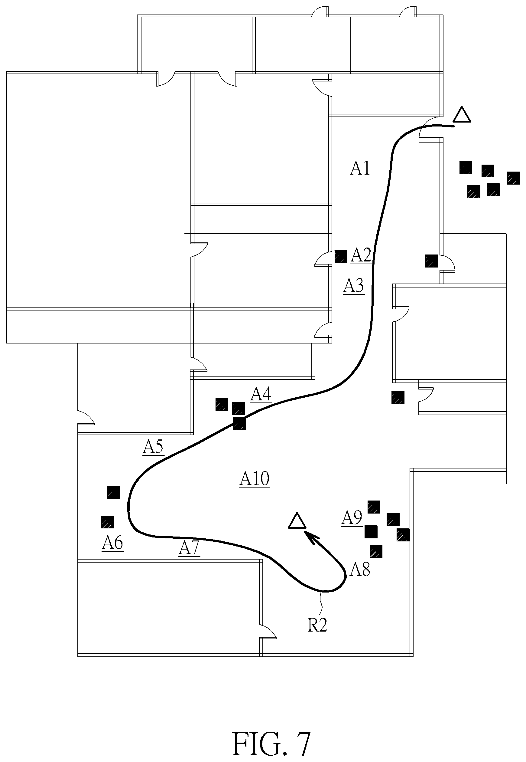 Patent US11778427 Figure 7 – Group voice communication of walkie-talkie mode in Bluetooth communication system