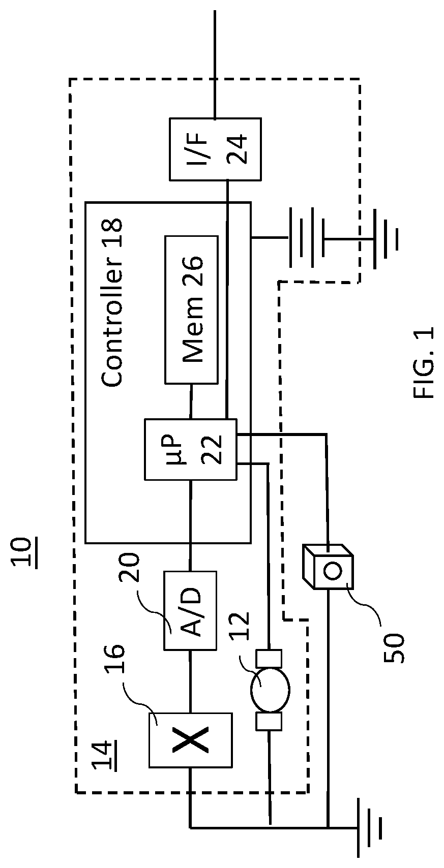 Patent US11778428 Figure 1 – Clench activated switch system