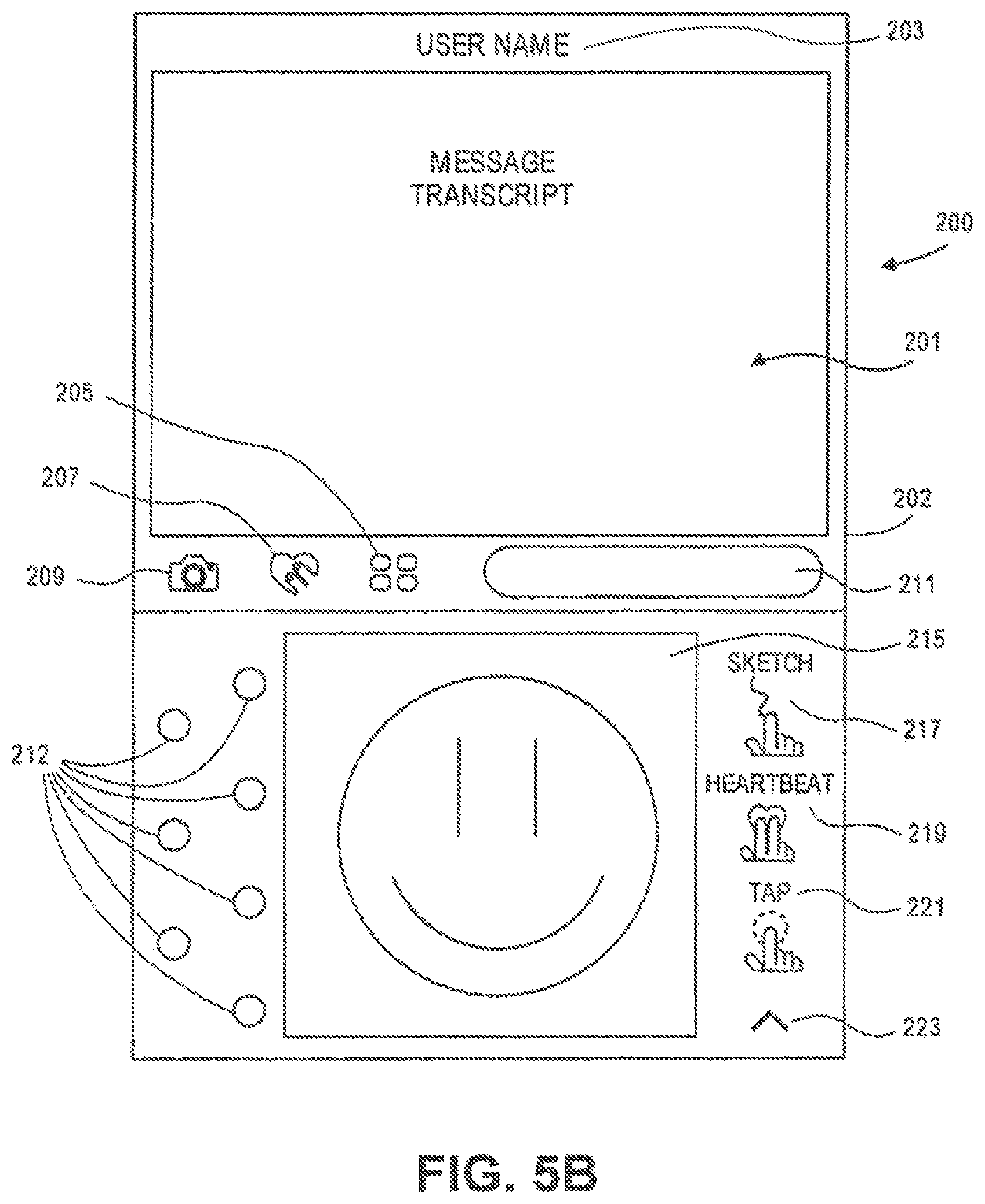 Patent US11778430 Figure 8 – Layers in messaging applications