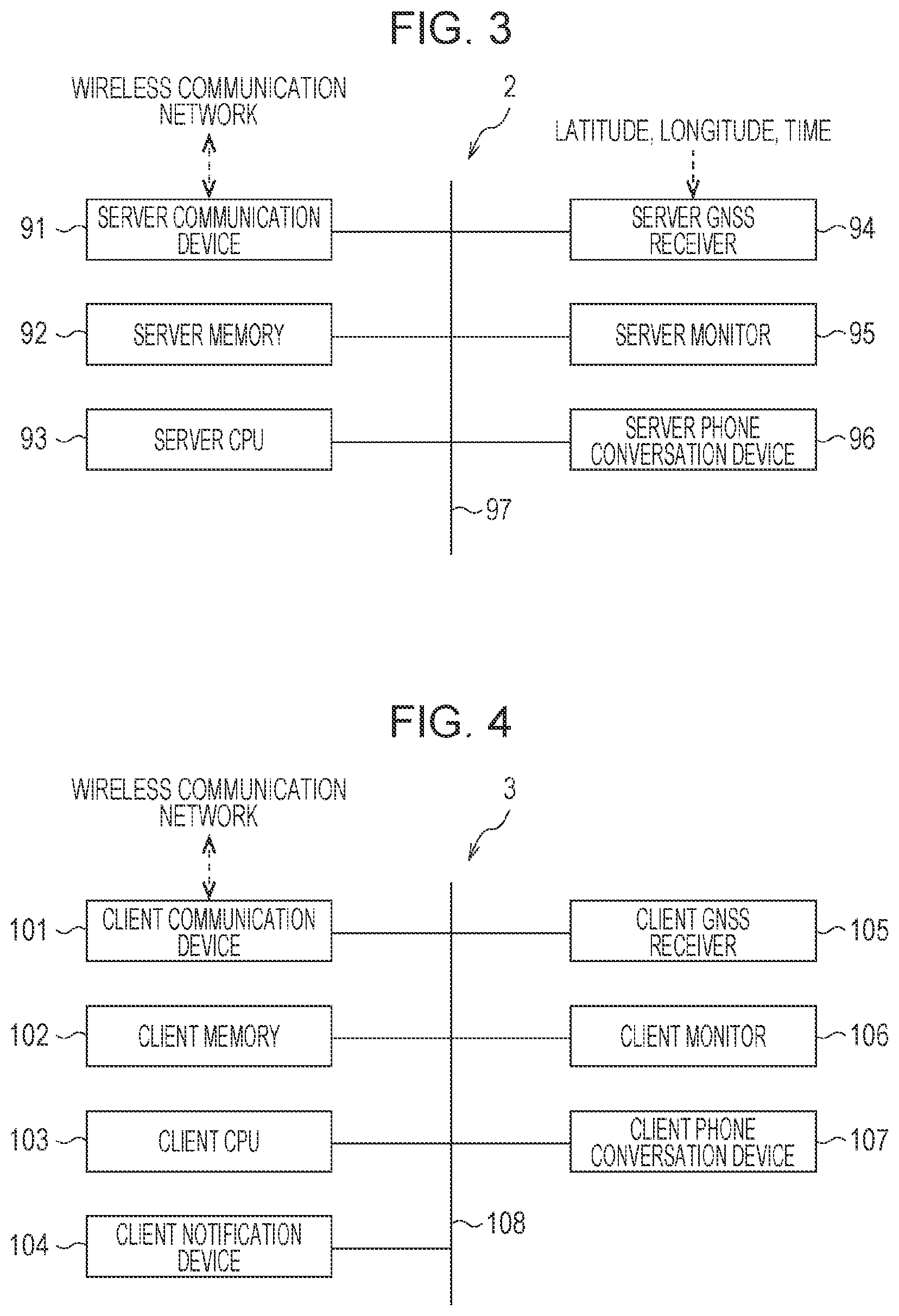 Patent US11778445 Figure 3 – Vehicle with automatic reporting function