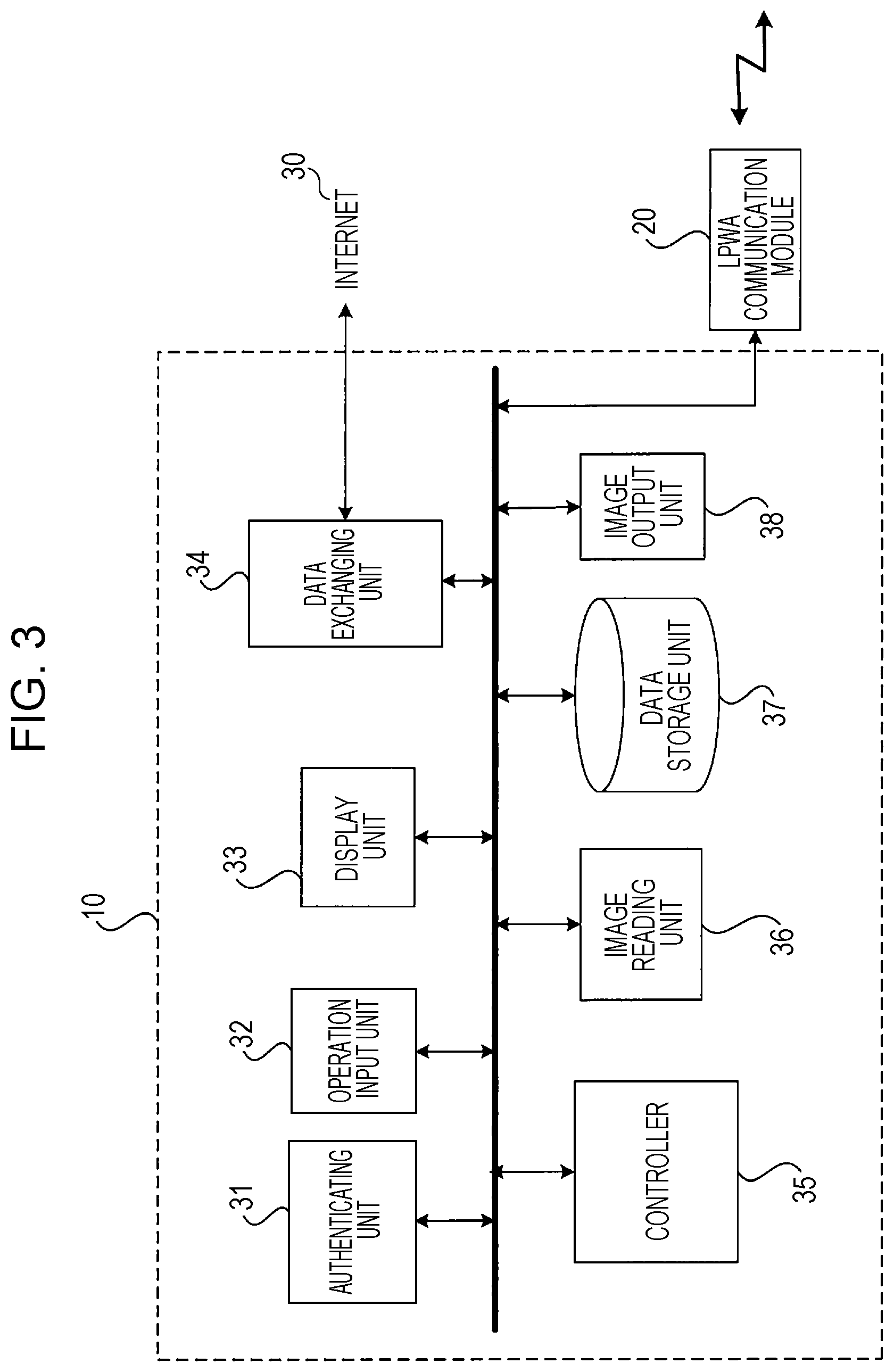 Patent US11778461 Figure 3 – Information processing apparatus, information processing system, and non-transitory computer readable medium