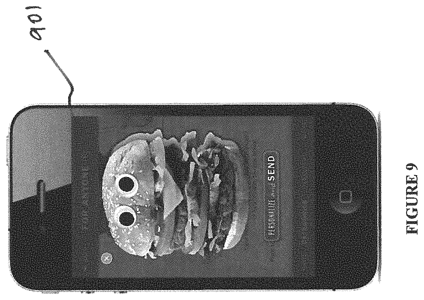 Patent US11778462 Figure 9 – Live greetings