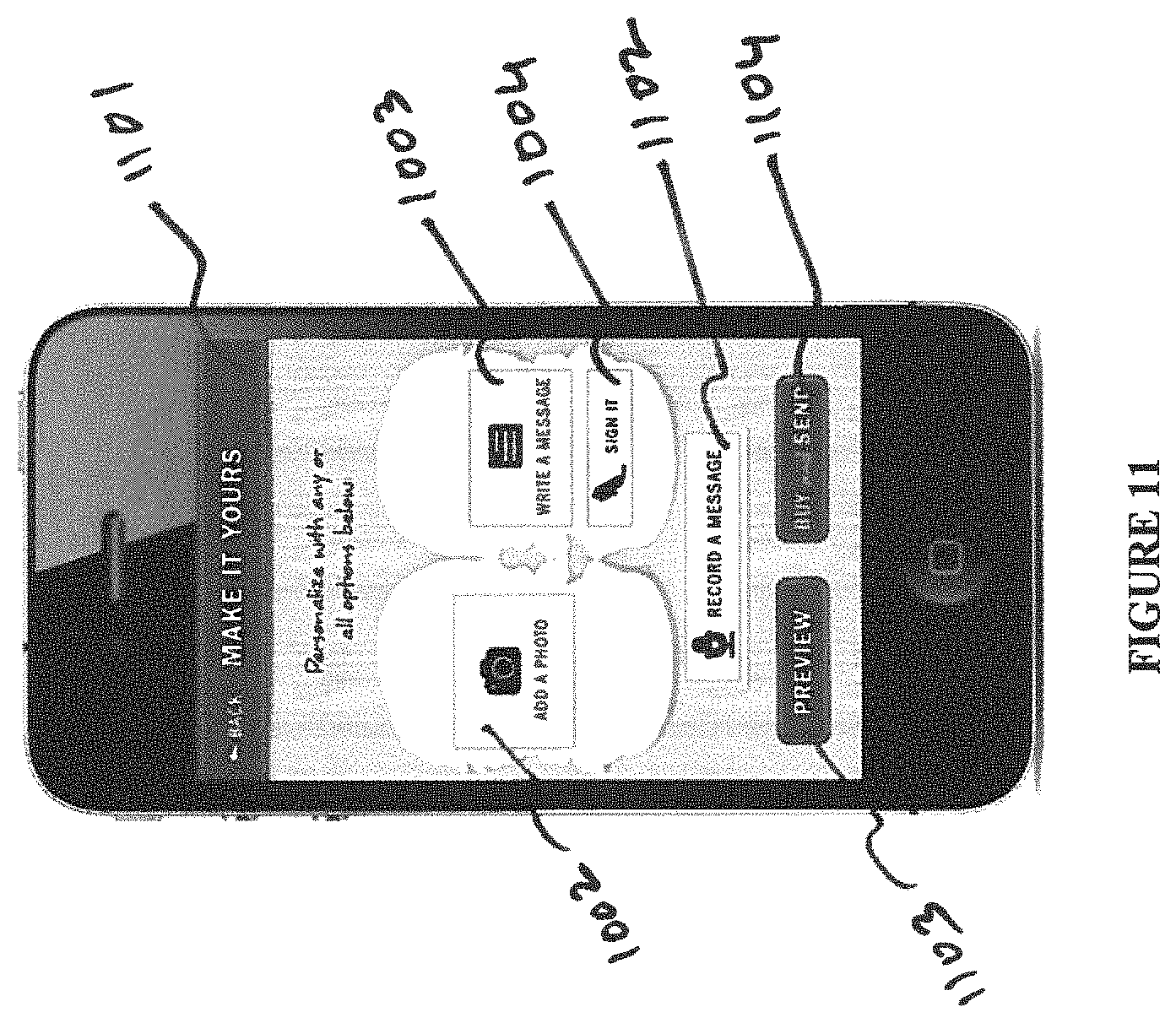 Patent US11778462 Figure 11 – Live greetings