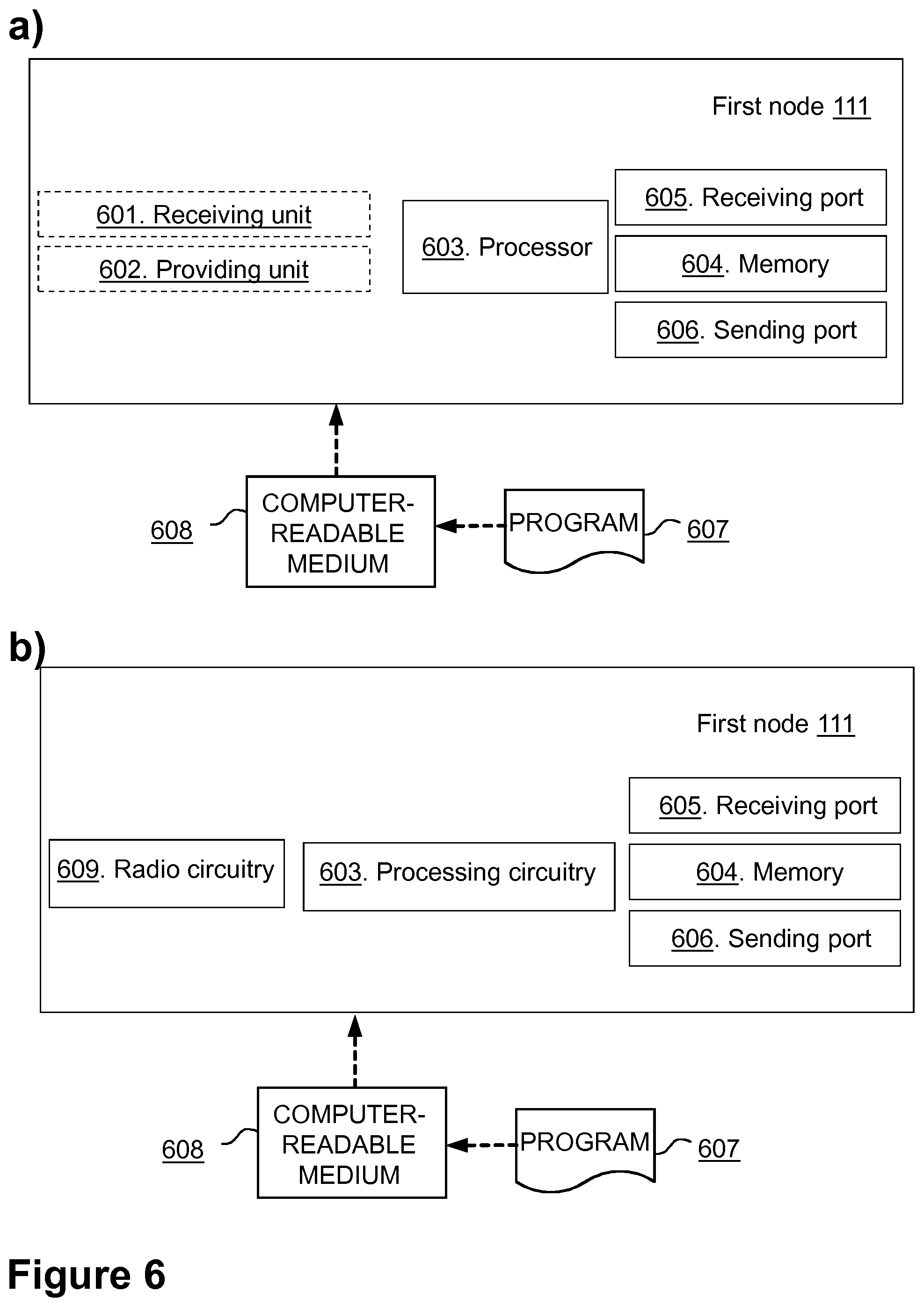 Patent US11778469 Figure 4 – First node, second node, third node, and methods performed thereby for managing data in a database in a communications network
