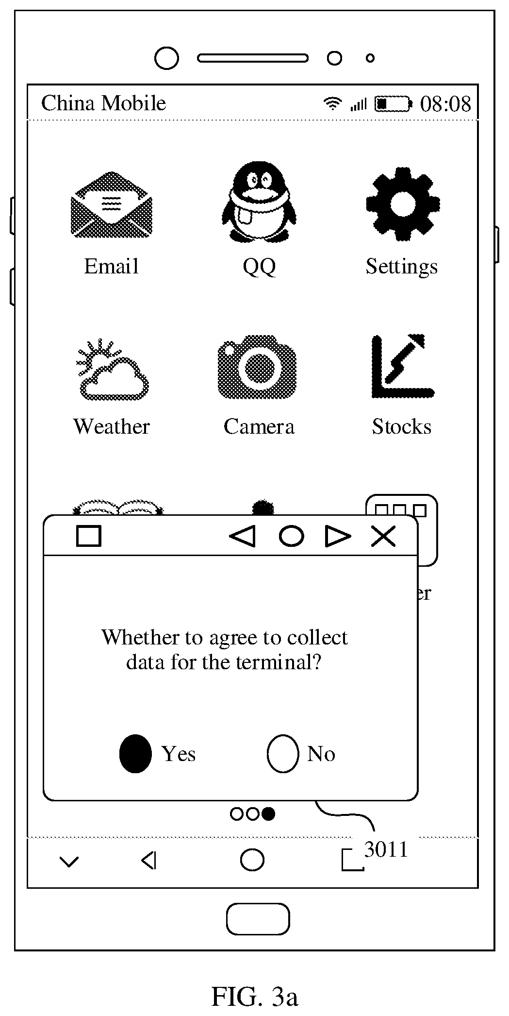 Patent US11778493 Figure 4 – Data collection method, device, and system